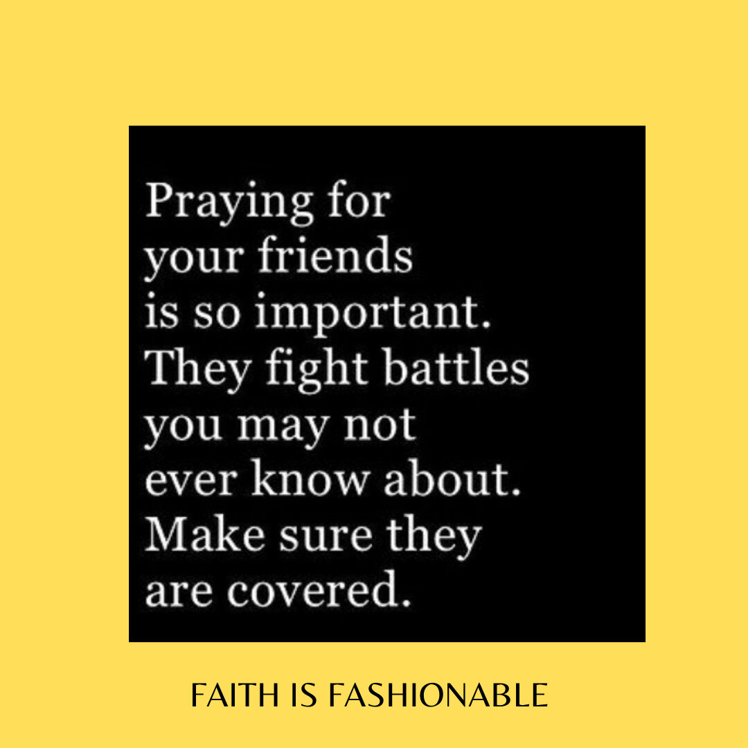 You never know what people are going through! Keep your loved ones lifted in prayer 🙏🏾 #FaithIsFashionable