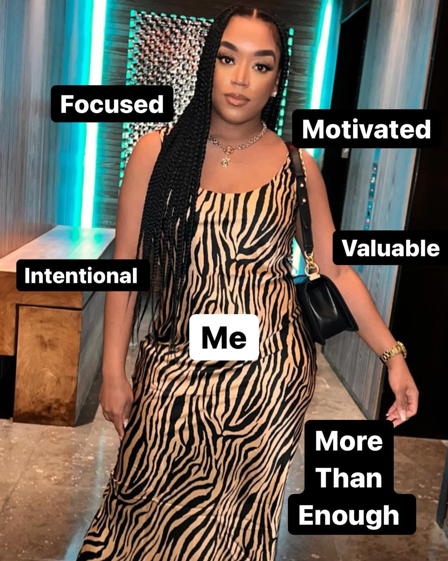 It&rsquo;s extremely important that we AFFIRM ourselves daily. When i&rsquo;m close to God the affirmations just seem to naturally roll in. 

He reminds me that &ldquo;I&rsquo;m more than Enough&rdquo; and that I have everything I need, to be all tha