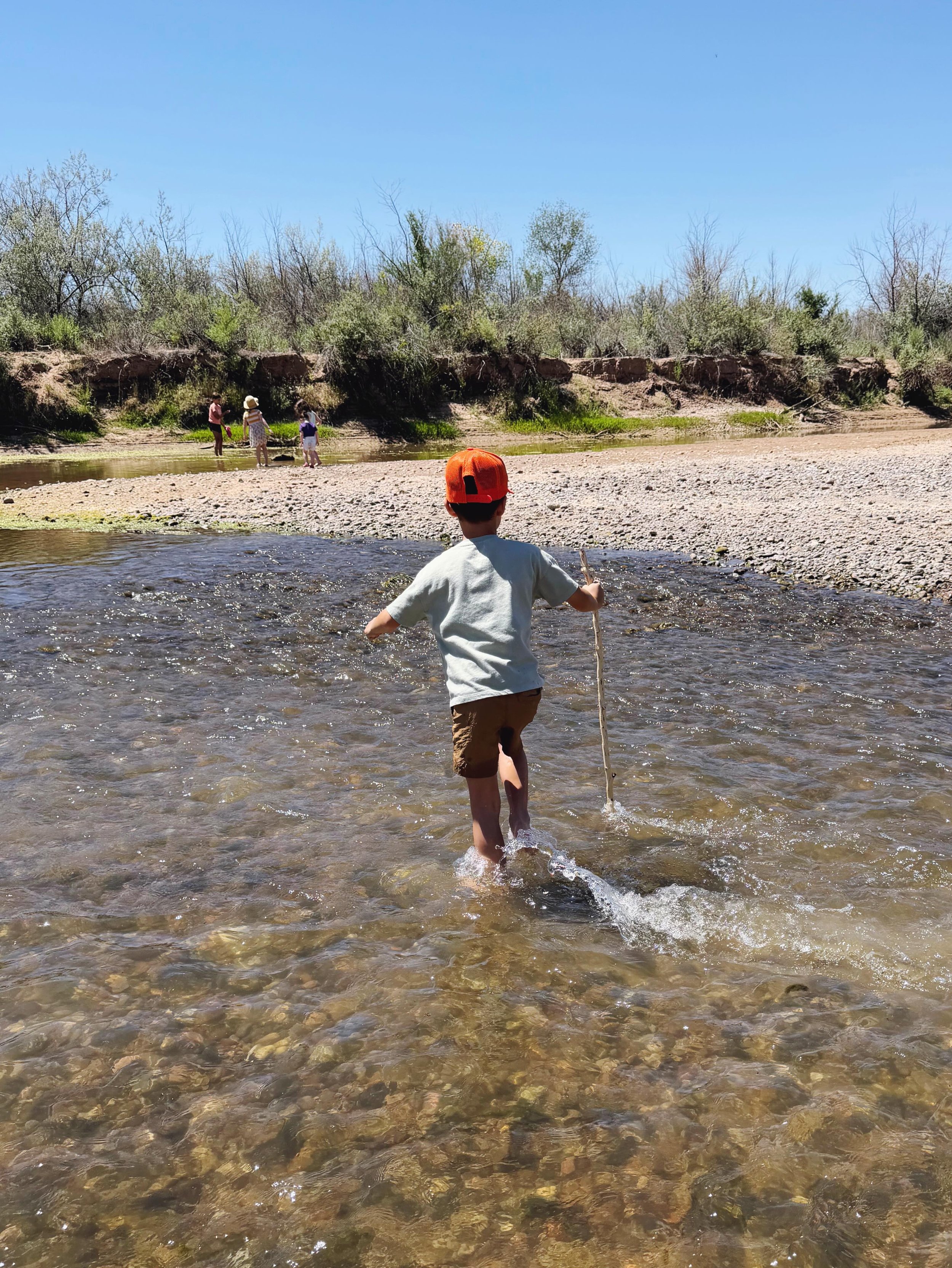 What a DAY!!! Grabbed some flowers then headed to the Rio Grande, squeezed in errands + lunch, cooled off at the pool, then wrapped it up at cheer camp ✨ Also casually learning about dragonfly nymphs at Camp Hickman 🐉🤣 Summer camp of life is thrivi