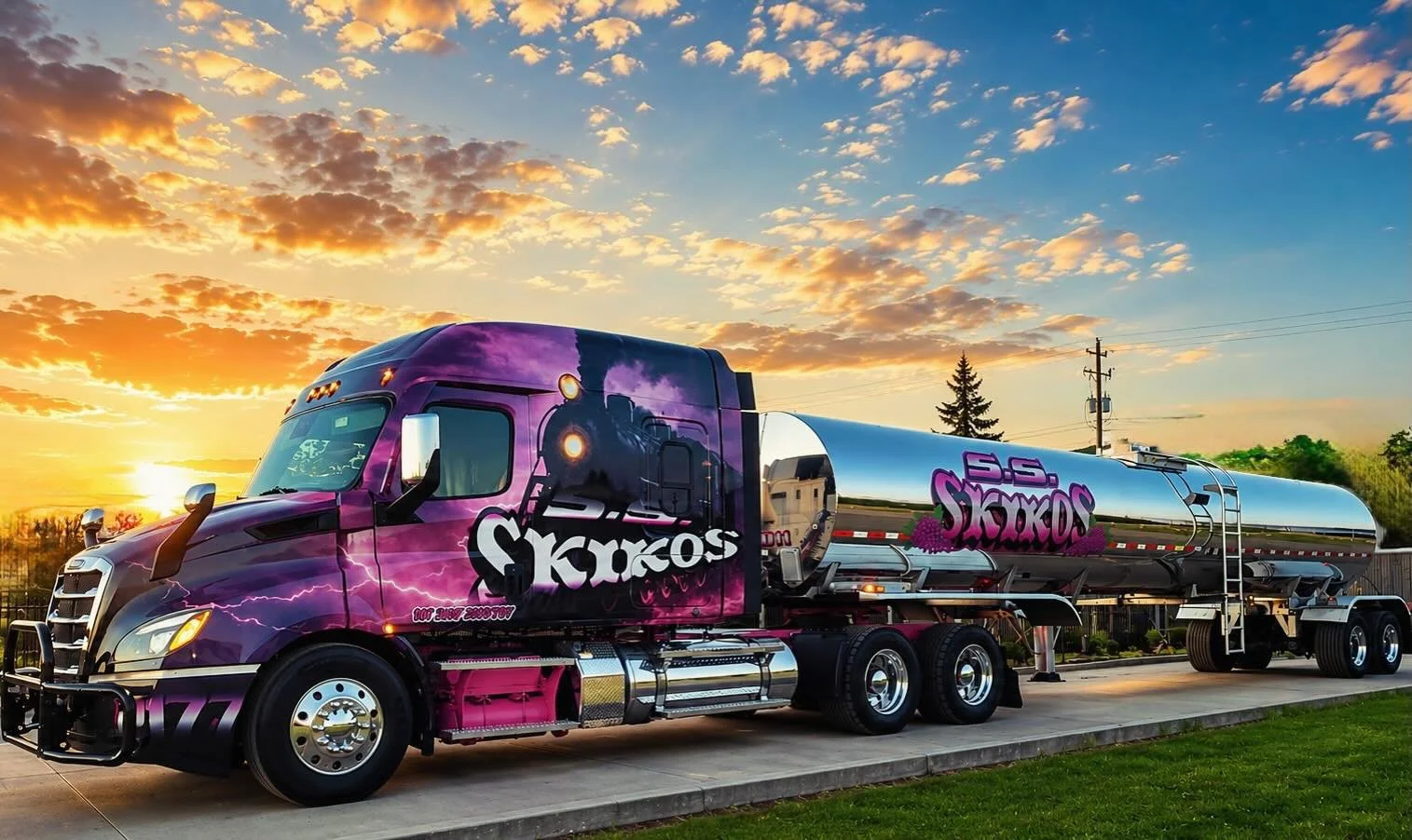 Haulin&rsquo; with horsepower and style

#skikostrucking #trucking #trucklife #nowhiring