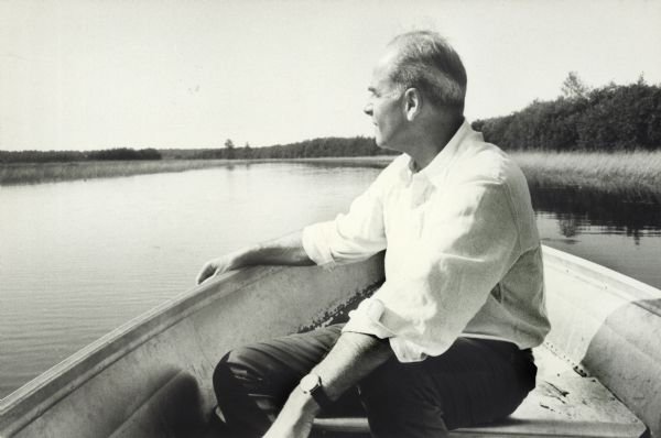 Gaylord Nelson at the Apostle Islands, 1967