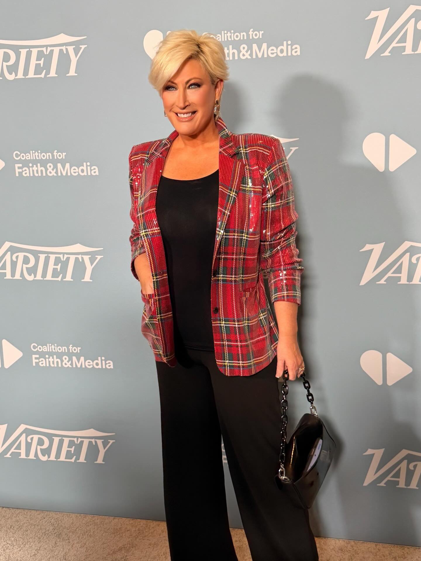 A big thank you to @variety and the Coalition for @faithandmedia for having me last night. Such an empowering night. God is good!