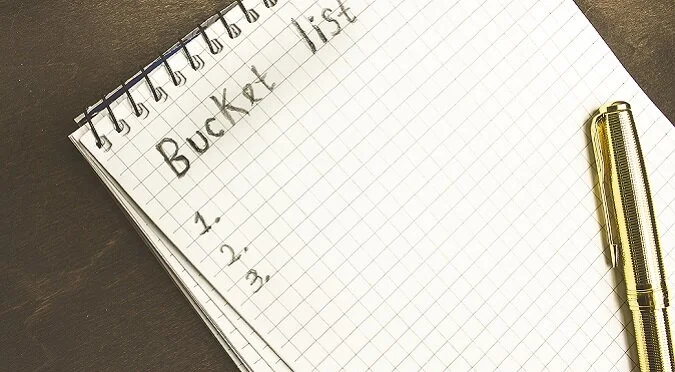 Why create a bucket list?