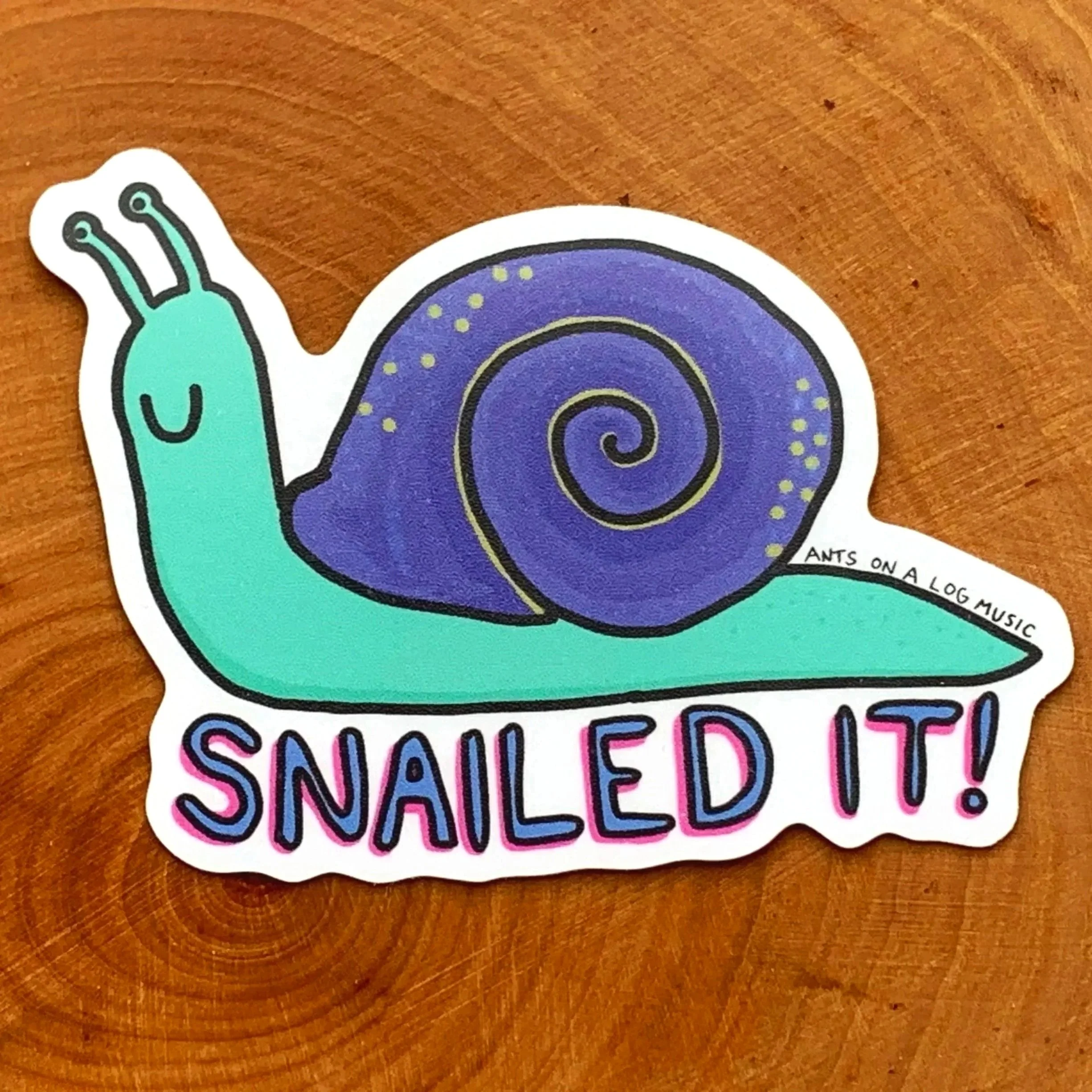 Snailed It! Sticker