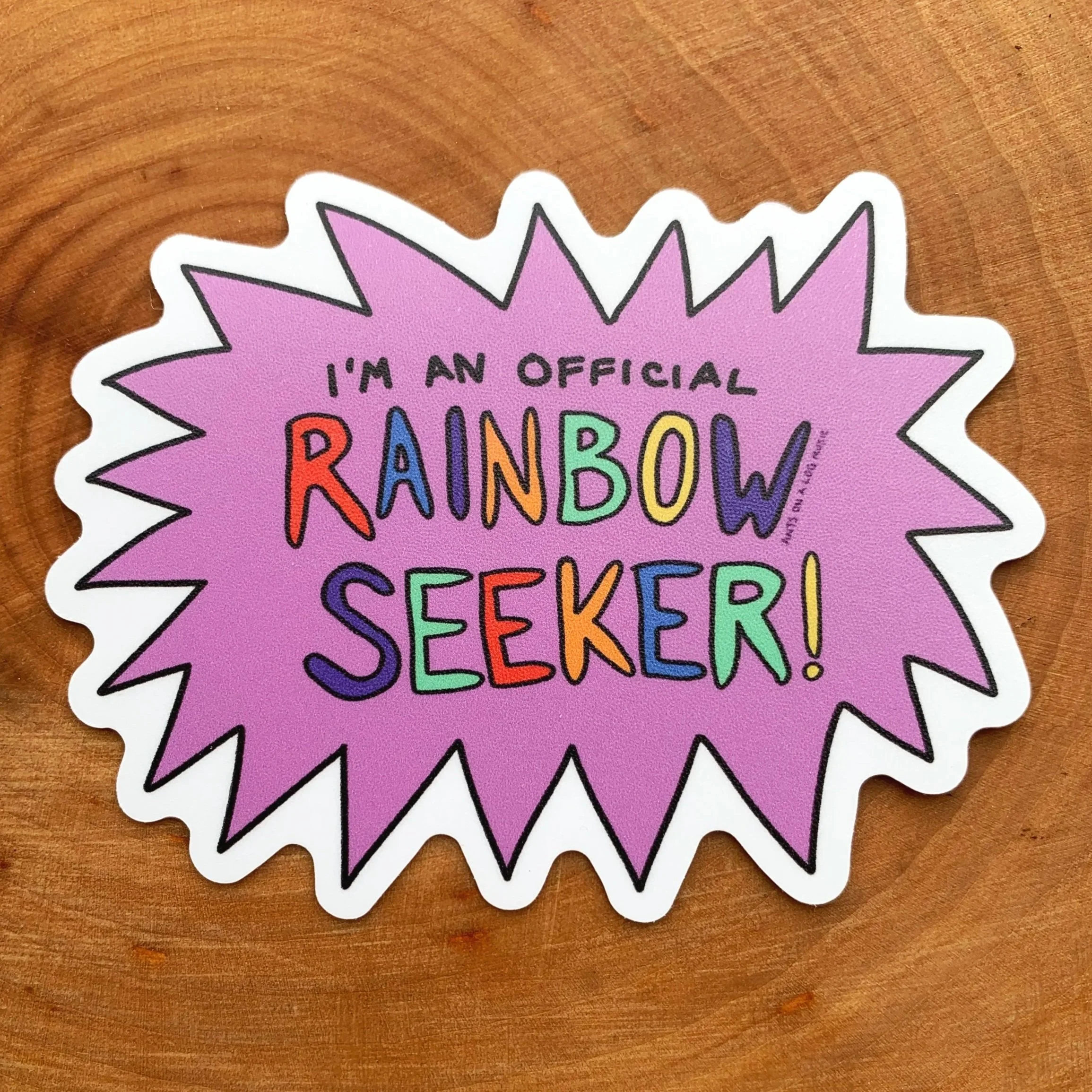 Rainbow Seeker Sticker