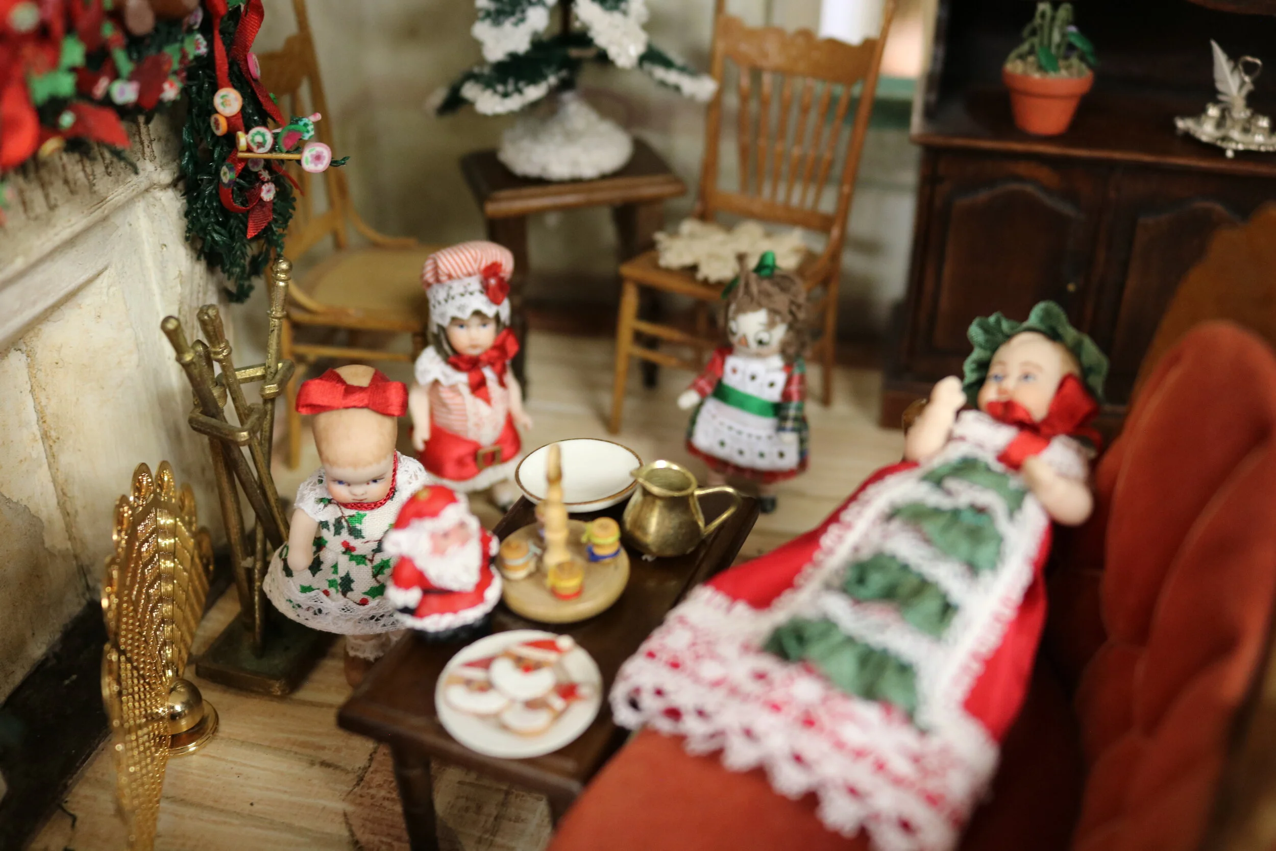 It's Beginning to Feel a lot Like Christmas at Turn of the Century Doll Shop 