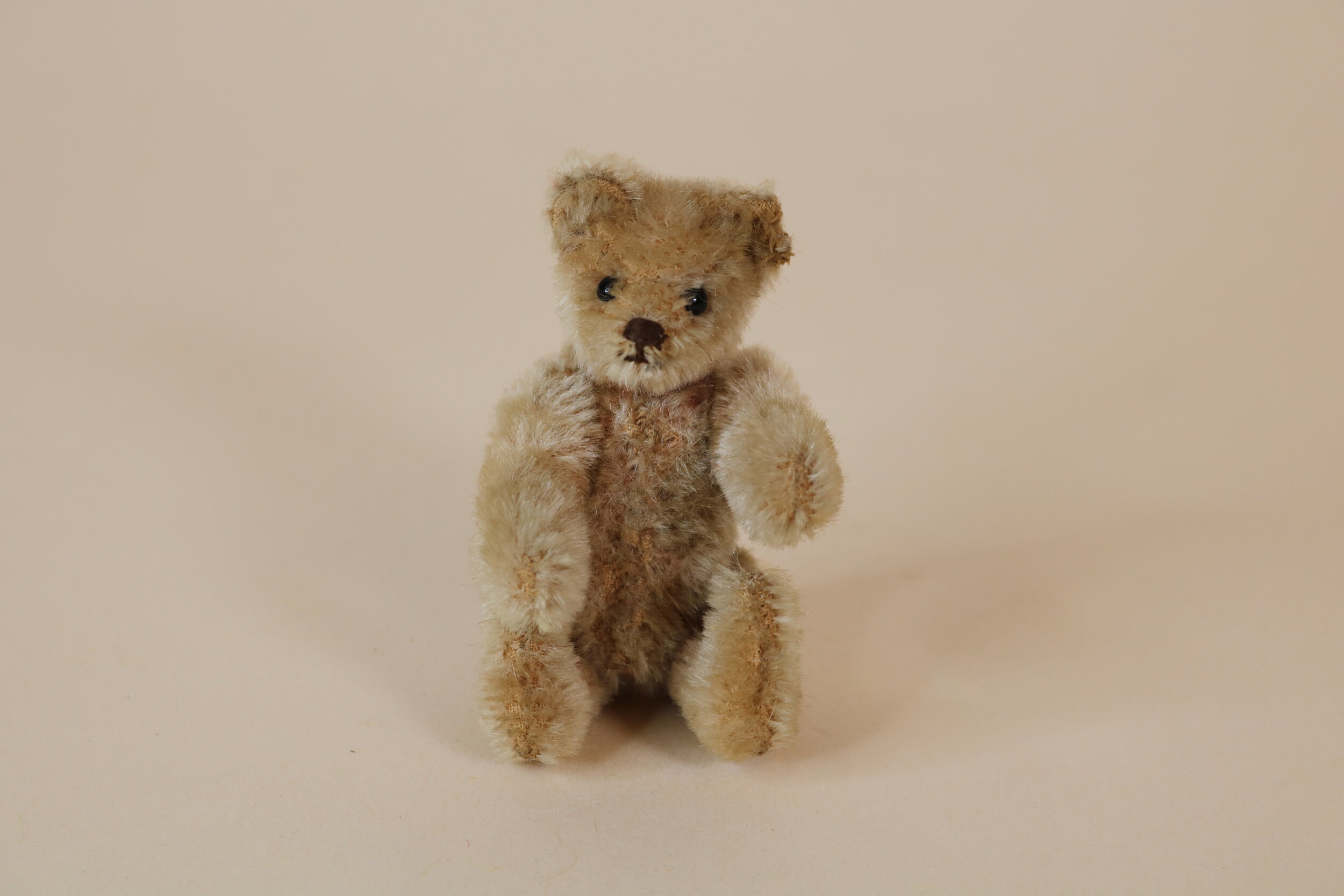 Steiff Classic Mini Teddy Bear EAN 040252 MOHAIR 4.7 inches 12cm 
