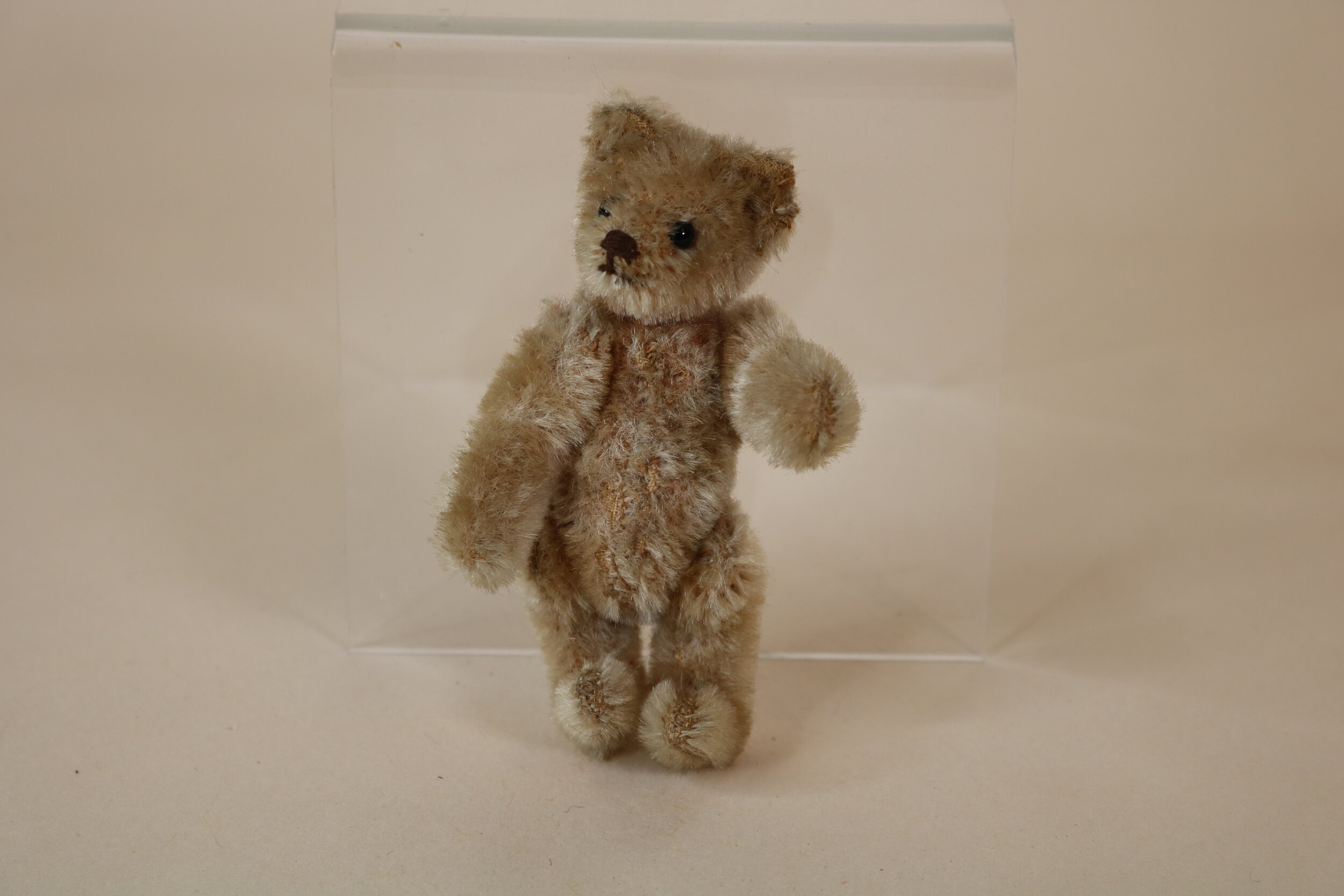 12cm Steiff Classic Mini Teddy Bear EAN 040252 MOHAIR 4.7 inches 