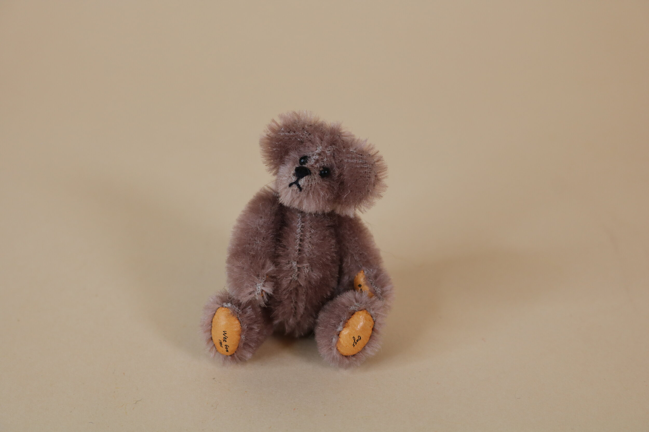 Vintage Artisan Miniature Bear Rare Collectable Handcrafted
