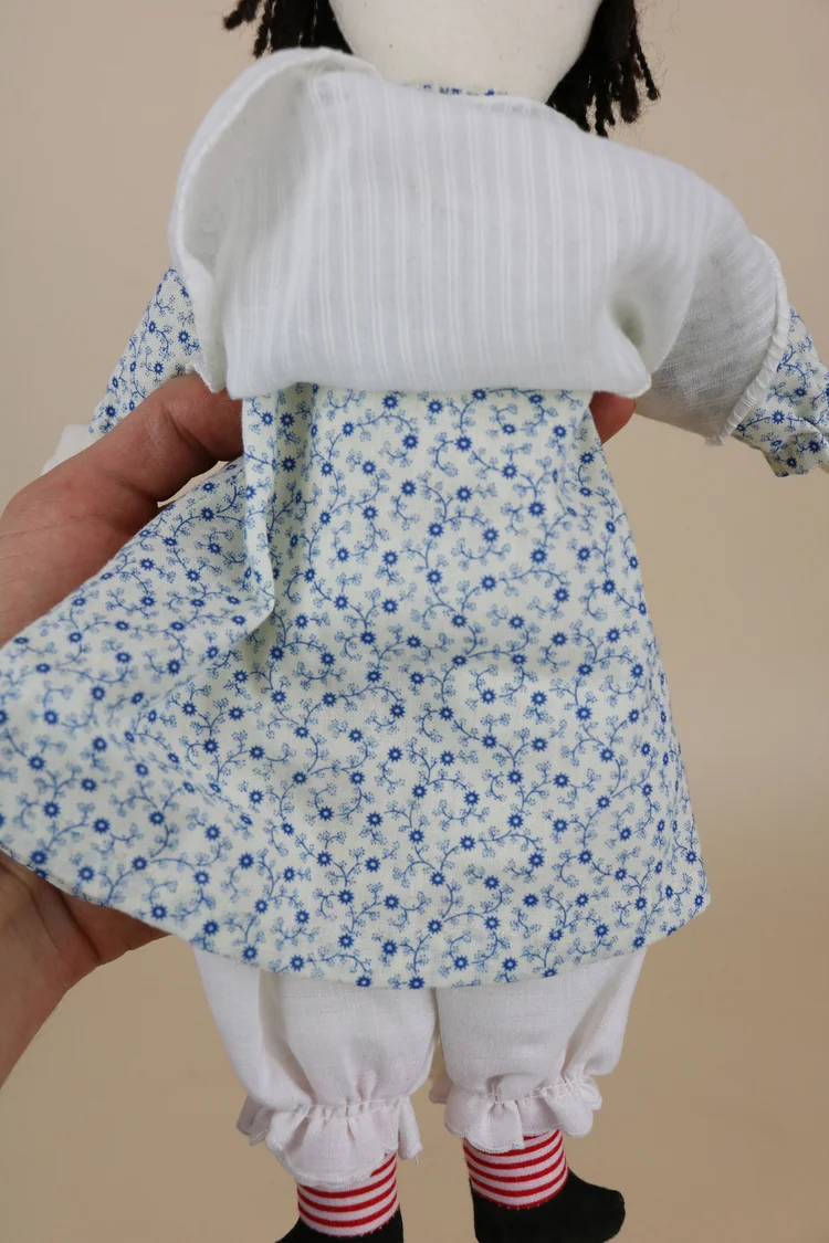 13" Volland Inspired Raggedy Ann Doll OOAK by Alessandra Collar Lipman   Turn of the Century