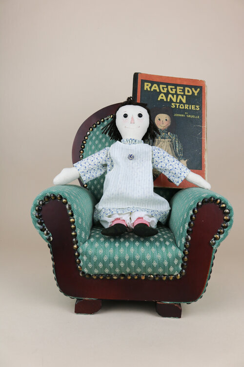 13" Volland Inspired Raggedy Ann Doll OOAK by Alessandra Collar Lipman