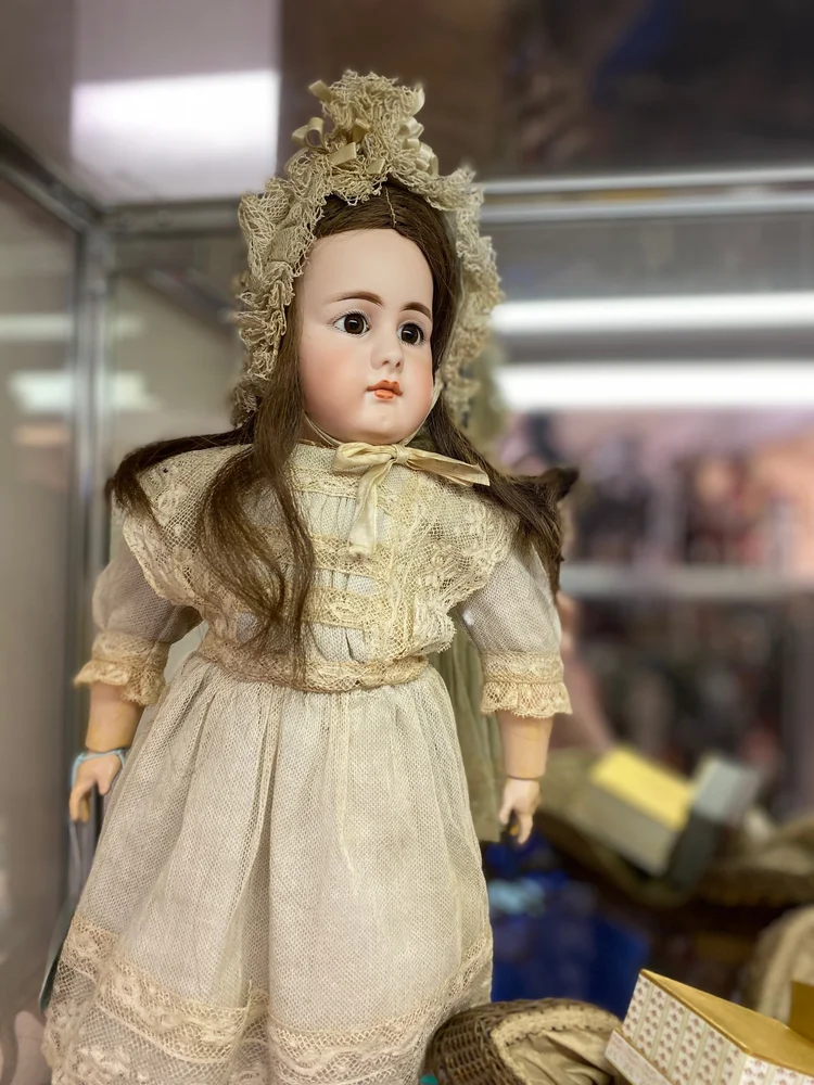 19” Antique Simon and Halbig 949 Character Doll — Turn of the Century