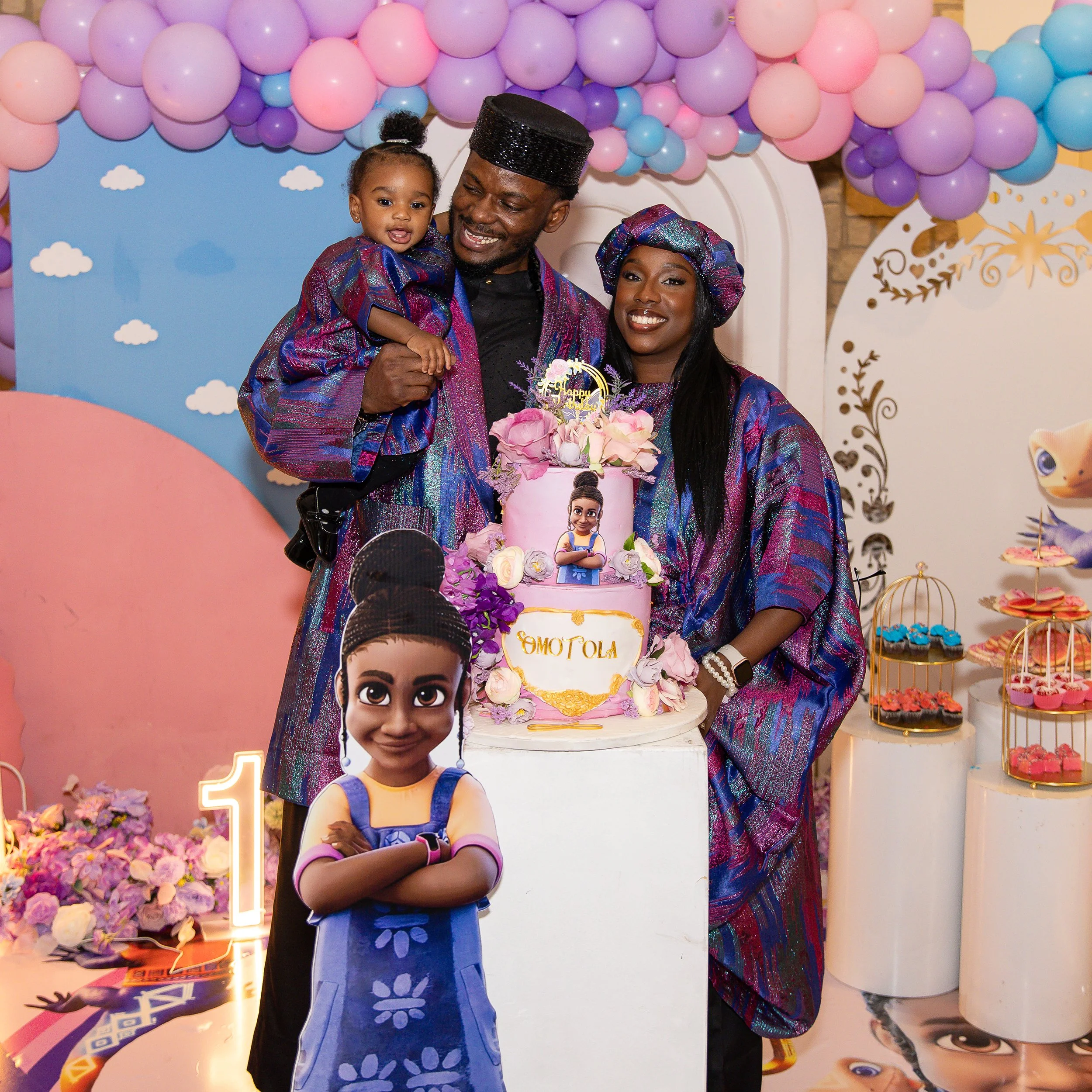 Omotola’s Birthday Party