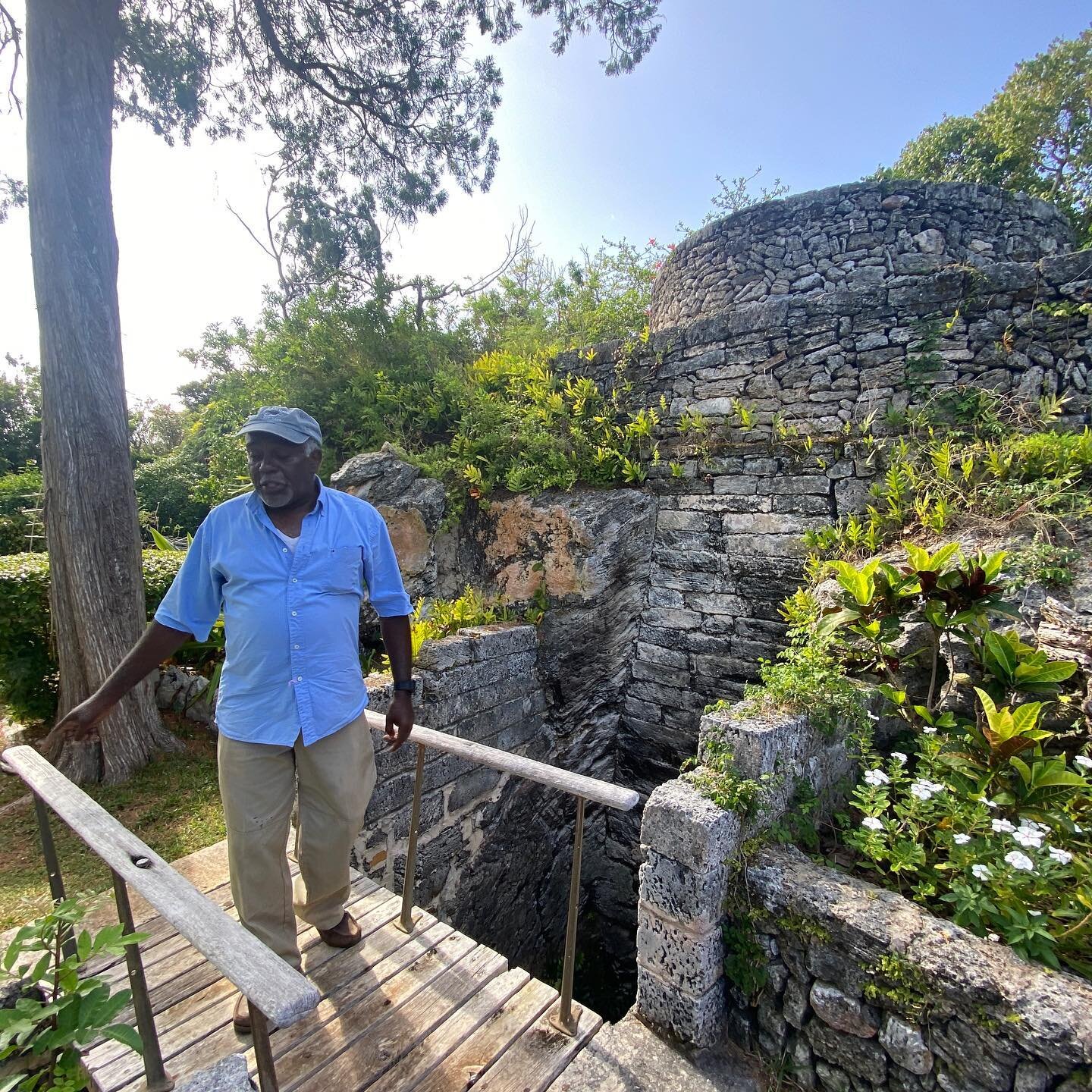 This morning I had the absolute privilege to tour some of Bermuda&rsquo;s old limestone quarries, kilns and the properties that belong to them.  All led by the incomparable Larry Mills.

The greatest lesson I learned, or rather was reinforced in me, 