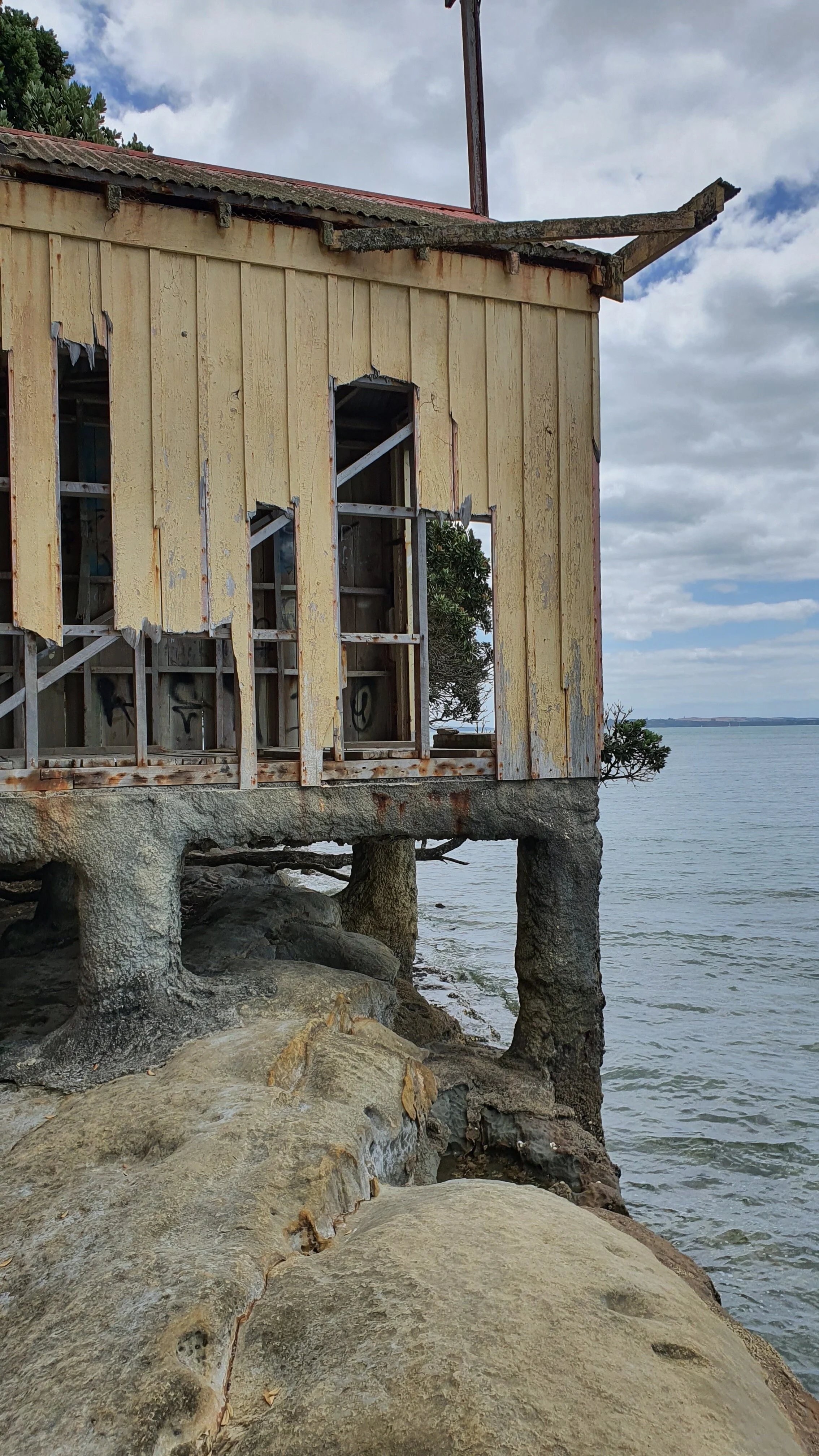 The boat shed Shelly Bay Beachlands Auckland New Zealand