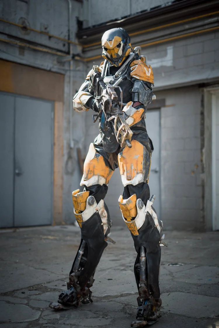 Ranger - Anthem - Bioware: Fabrication of soft parts and assembly for Henchmen Studios, 2018