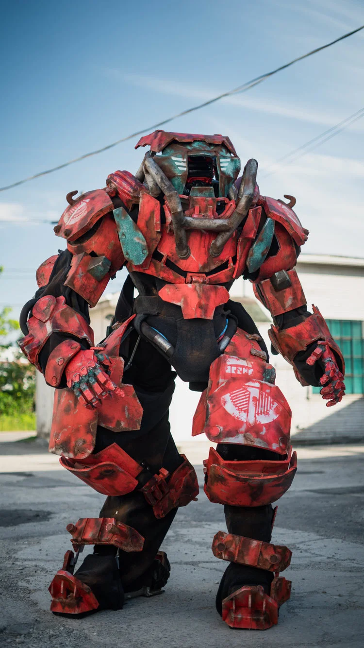 Colossus - Anthem - Bioware: Fabrication of soft parts and assembly for Henchmen Studios, 2018