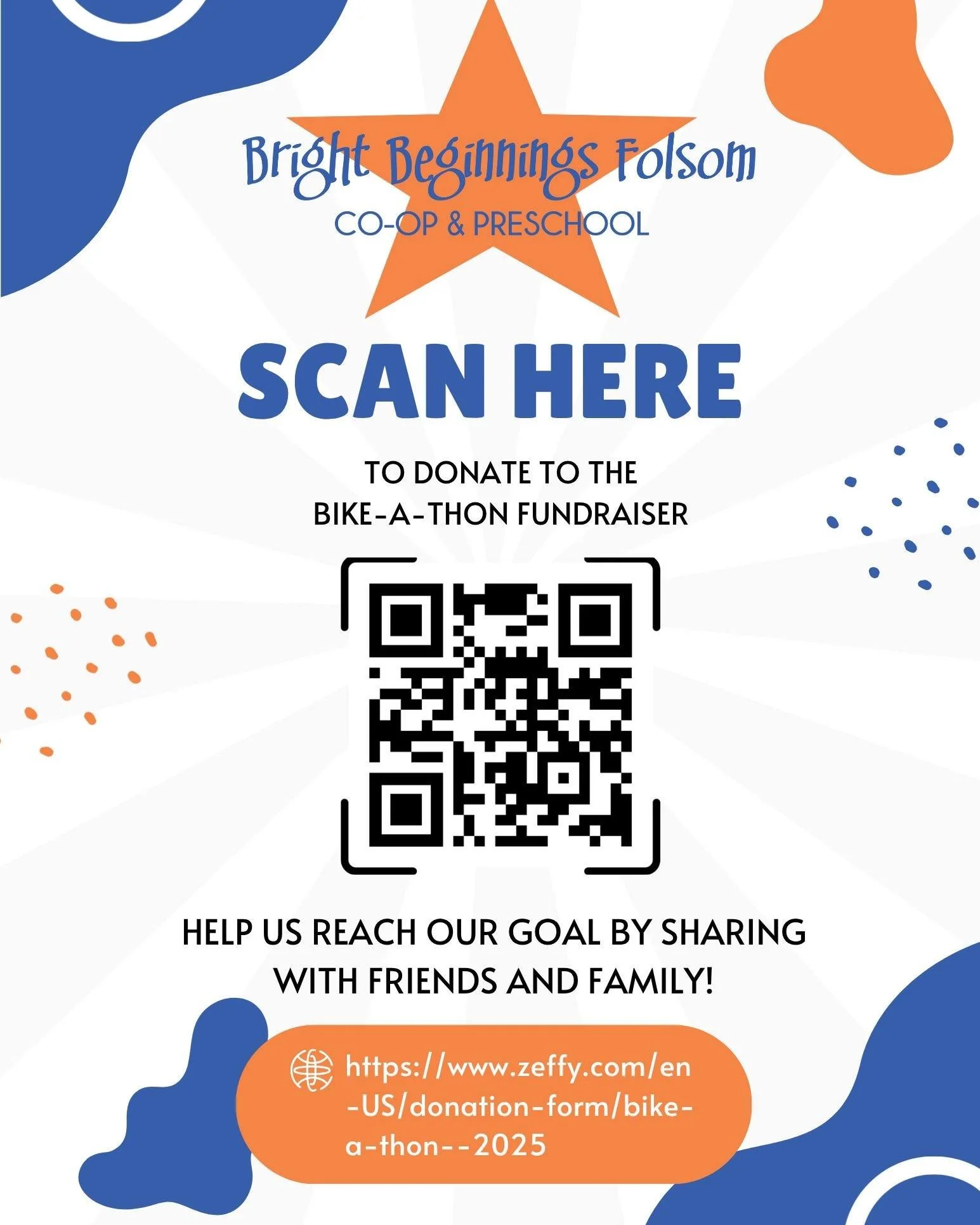 THREE DAYS! Get those tiny legs ready! Our annual Bright Beginnings Bike-A-Thon is rolling in on October 23rd! 🚲☀️

This is more than just a fun day showing off biking skills&mdash;it's our biggest fundraiser supporting vital school operations AND g