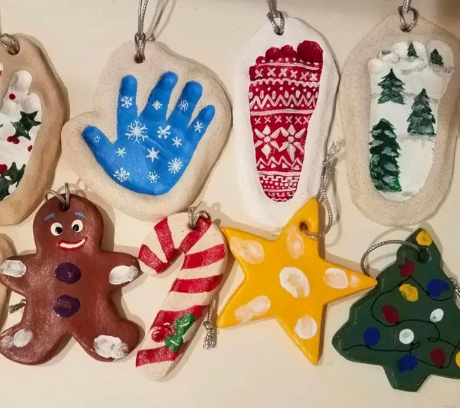 Salt dough is a fun way to preserve your child&rsquo;s art work, handprint, and/or decorate the Christmas tree! It is easy to make, fun to work with, and usually lasts for many years. Cookie cutters make great molds. After the dough is baked, you can