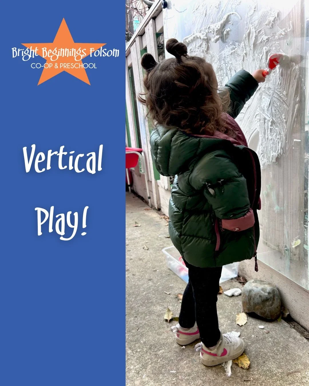 Gravity is the best teacher! 📐✨

Vertical play isn&rsquo;t just fun&mdash;it&rsquo;s a developmental powerhouse for preschoolers. When kids work on a vertical surface, they are:

💪 Building Strength: Working against gravity builds shoulder stabilit