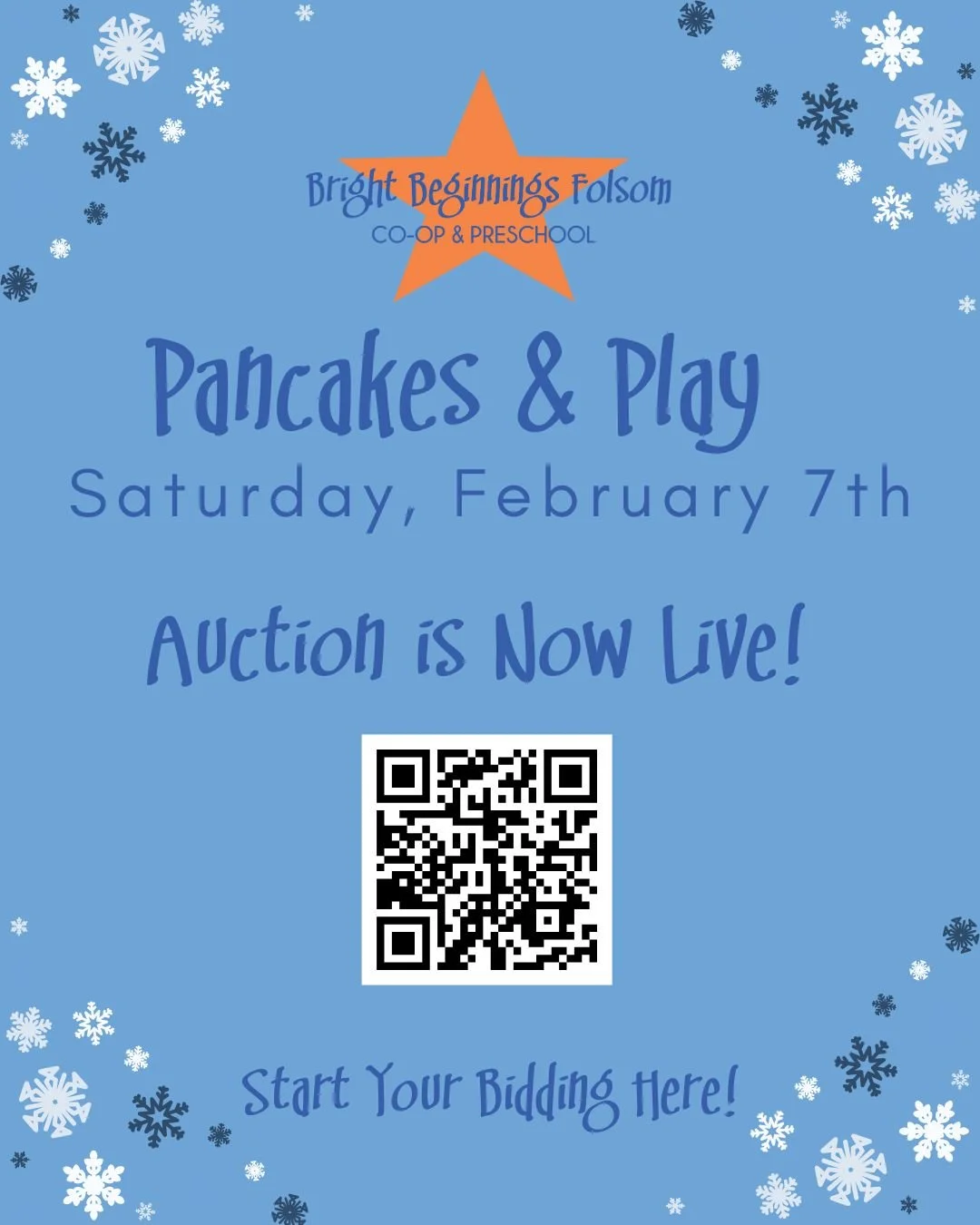 🥞 Bid Big, Play Hard! 🧸

Our Pancakes and Play Silent Auction is officially LIVE! Now is your chance to snag some incredible items while supporting a great cause. Whether you&rsquo;re after local gift cards, unique experiences, or custom gift baske