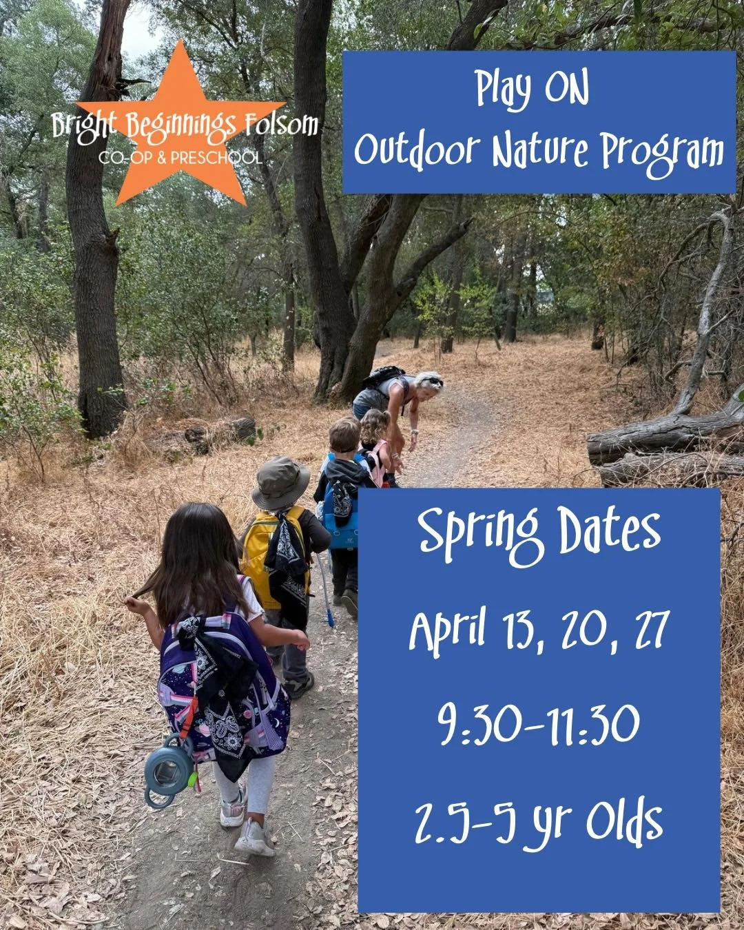 Looking for a way to unplug and connect with your child this spring? 🌼
Our PlayON program invites you and your local explorer (ages 2.5&ndash;5) to join us for 1.5 hours of pure nature magic. Think guided hikes, songs, and plenty of "wonder tim