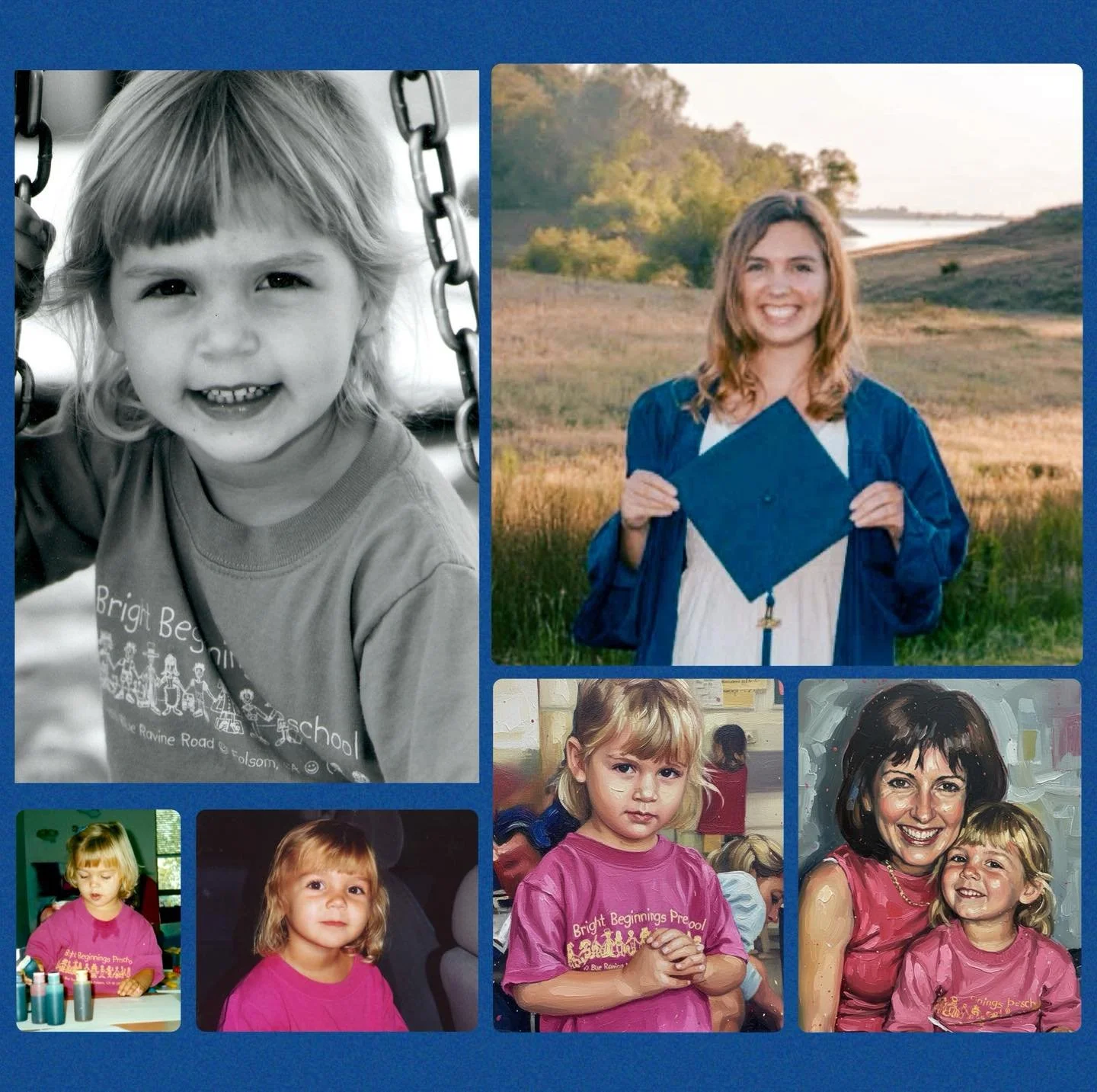 Where
Are They Now:
We thought it would be fun to see where our former students are now as adults. 
Meet Carissa Abraham
Carissa attended Bright Beginnings from 2001-2002. Carissa loved to run and play indoors or outdoors, and was highly social. In H