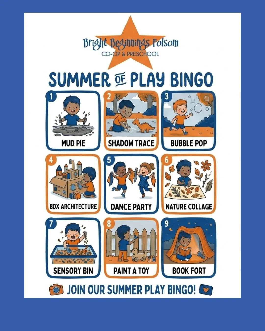 School might be out, but the fun doesn't stop! ☀️

Just because our classrooms are closed for the summer doesn't mean the learning stops. At Bright Beginnings, we know that children learn best when they are exploring, imagining, and getting their han