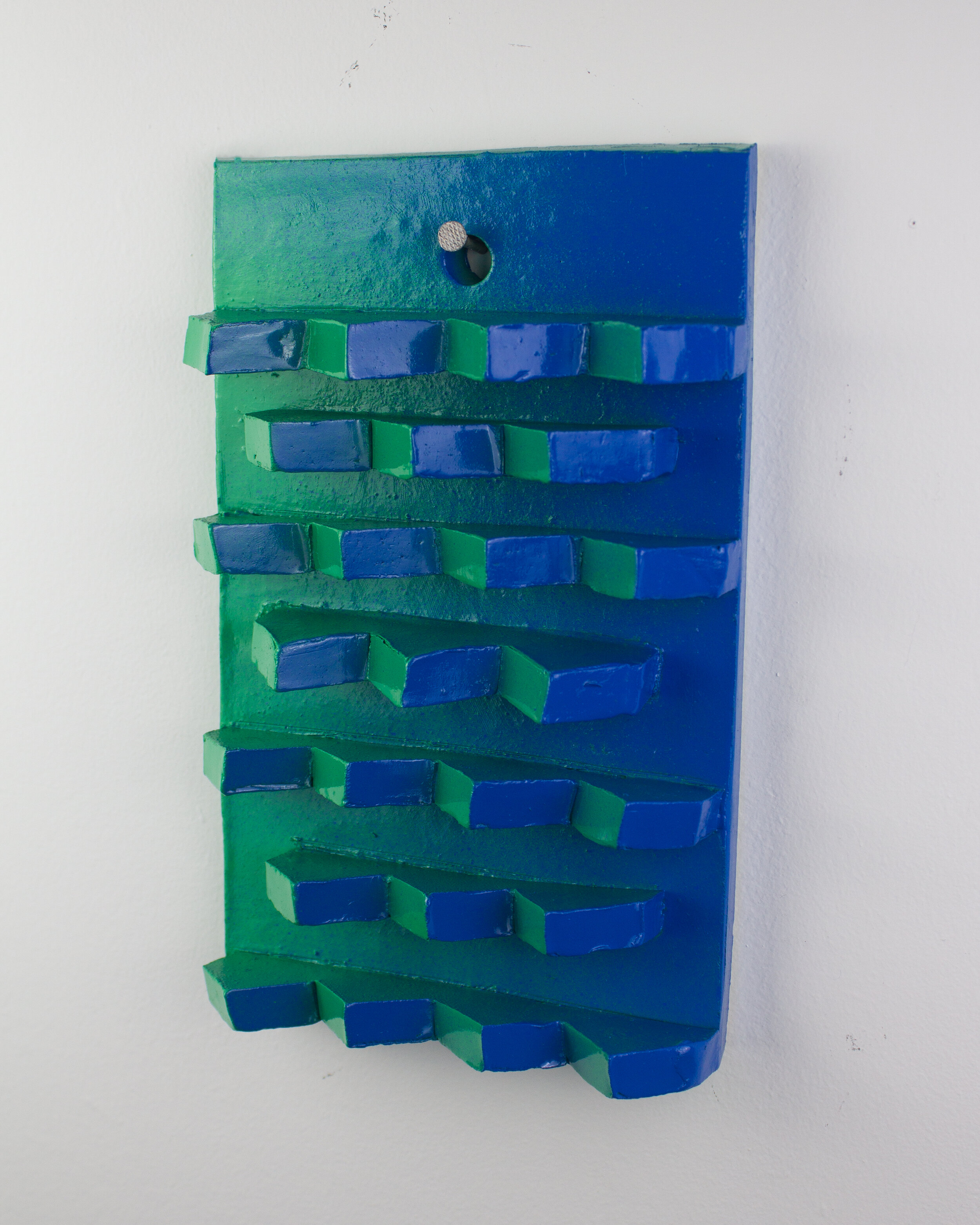 Accordion, wall relief (side view)