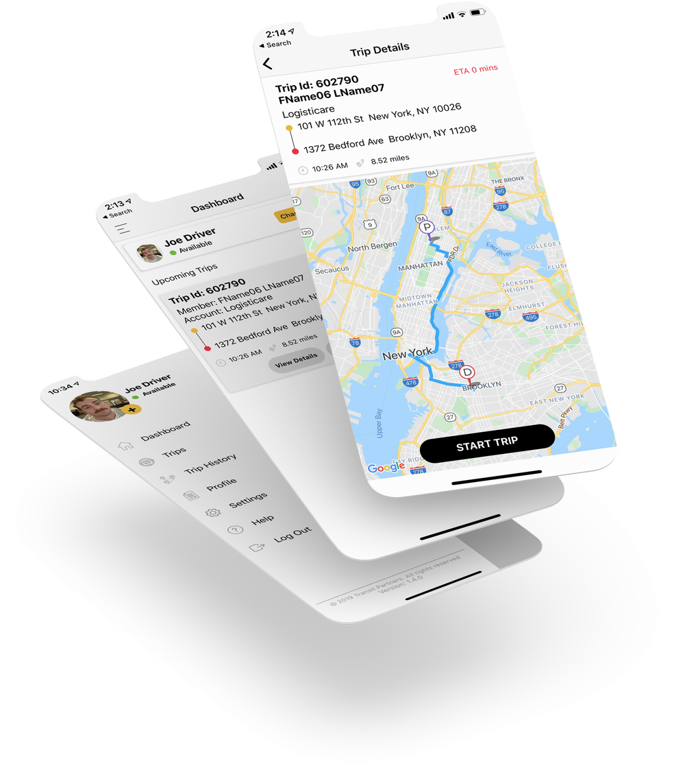 NEMT Dispatch Cloud Based Software — Transit Partners