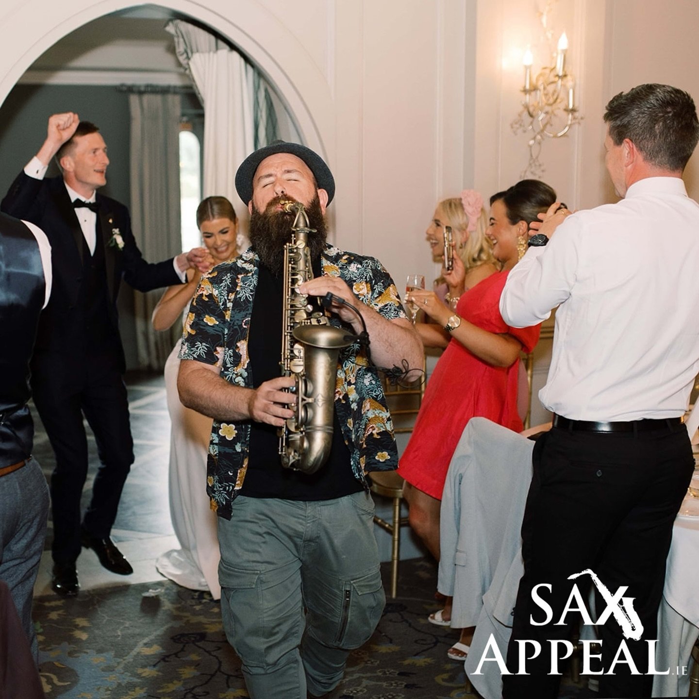 Absolutely love these shots by the incredible @ivanas.photography from Orla &amp; David&rsquo;s wedding!  #sax #saxappeal #dj #djandsax #insta #wedding #instagood #instagram #bride #love #saxophone