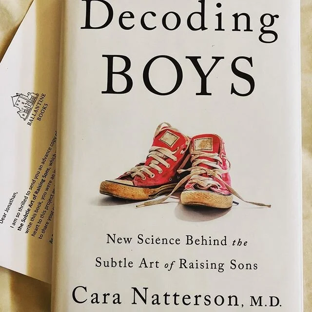 Thank you to my colleague and friend Dr. Cara Natterson @cnatterson for an advanced copy of her new book, Decoding Boys, publishing Feb. 11. Cara&rsquo;s insights were invaluable and I had so many &quot;aha!&quot; moments as I read it. As a father to