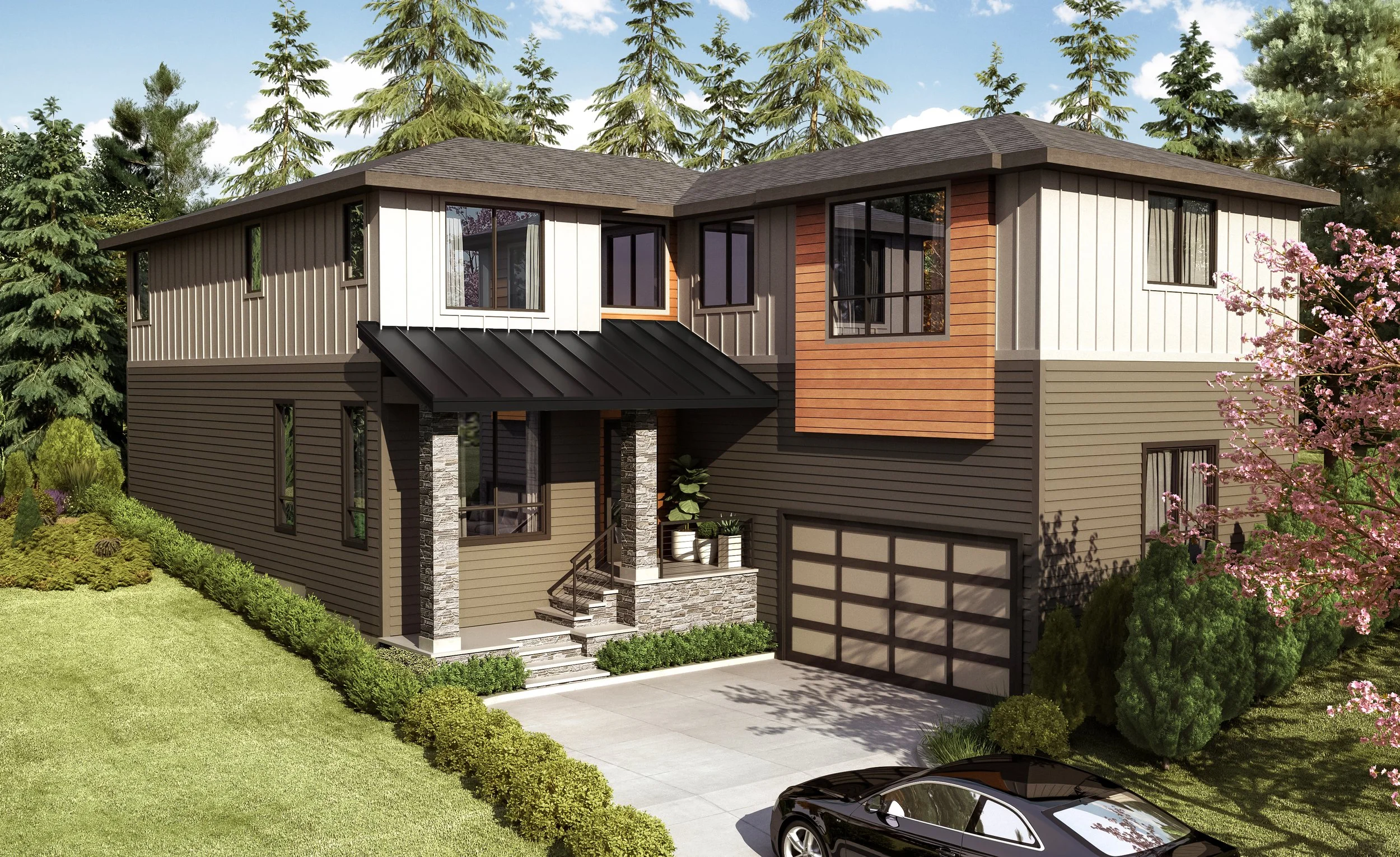 Home sold in Kirkland WA. Comparable luxury home