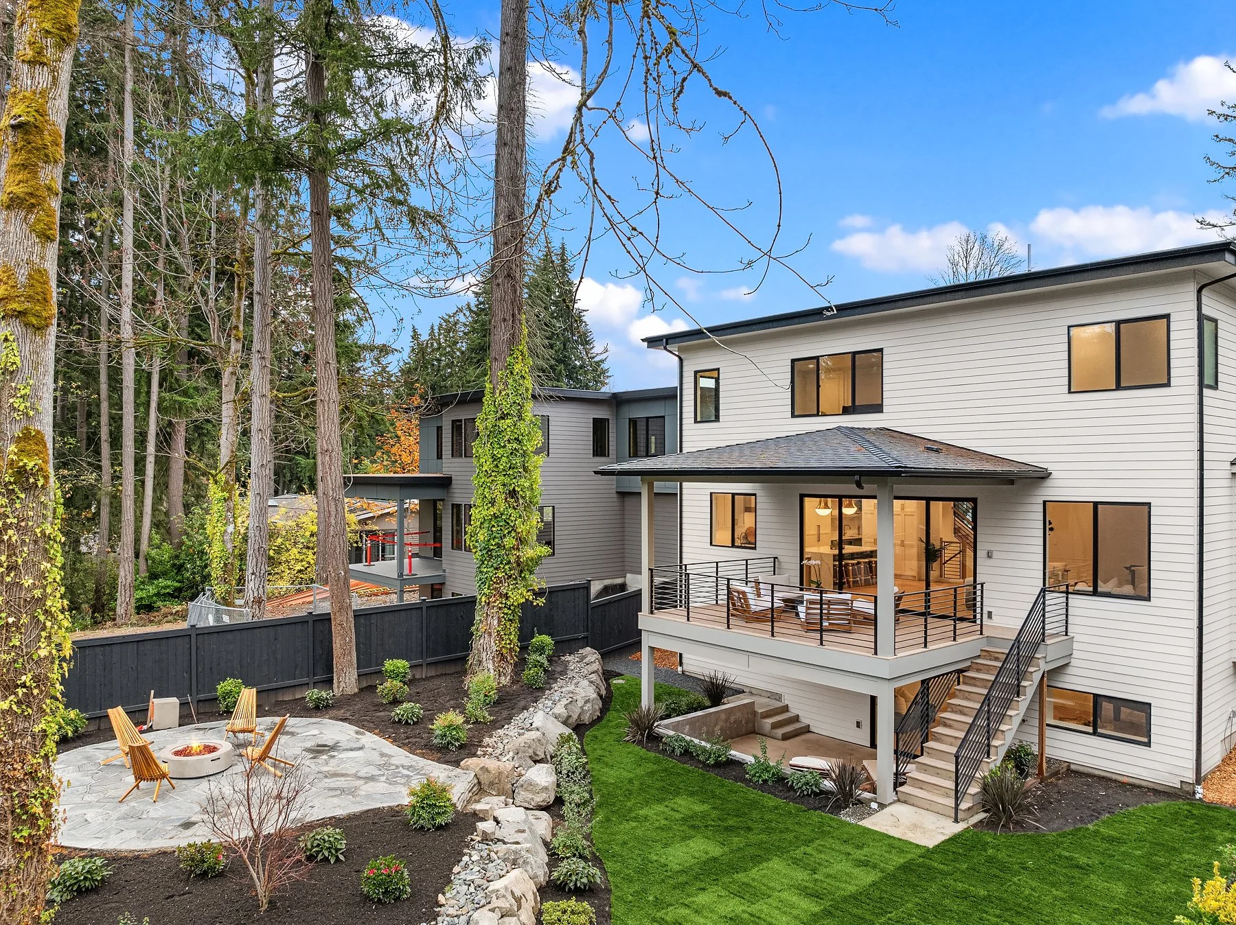 Kirkland Home for Sale Beautiful backyard