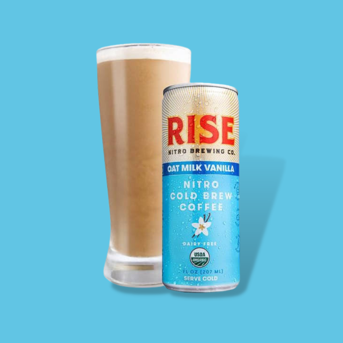 Rise - Nitro Cold Brew Coffee - Oat Milk Vanilla — Ninette Hair Studio