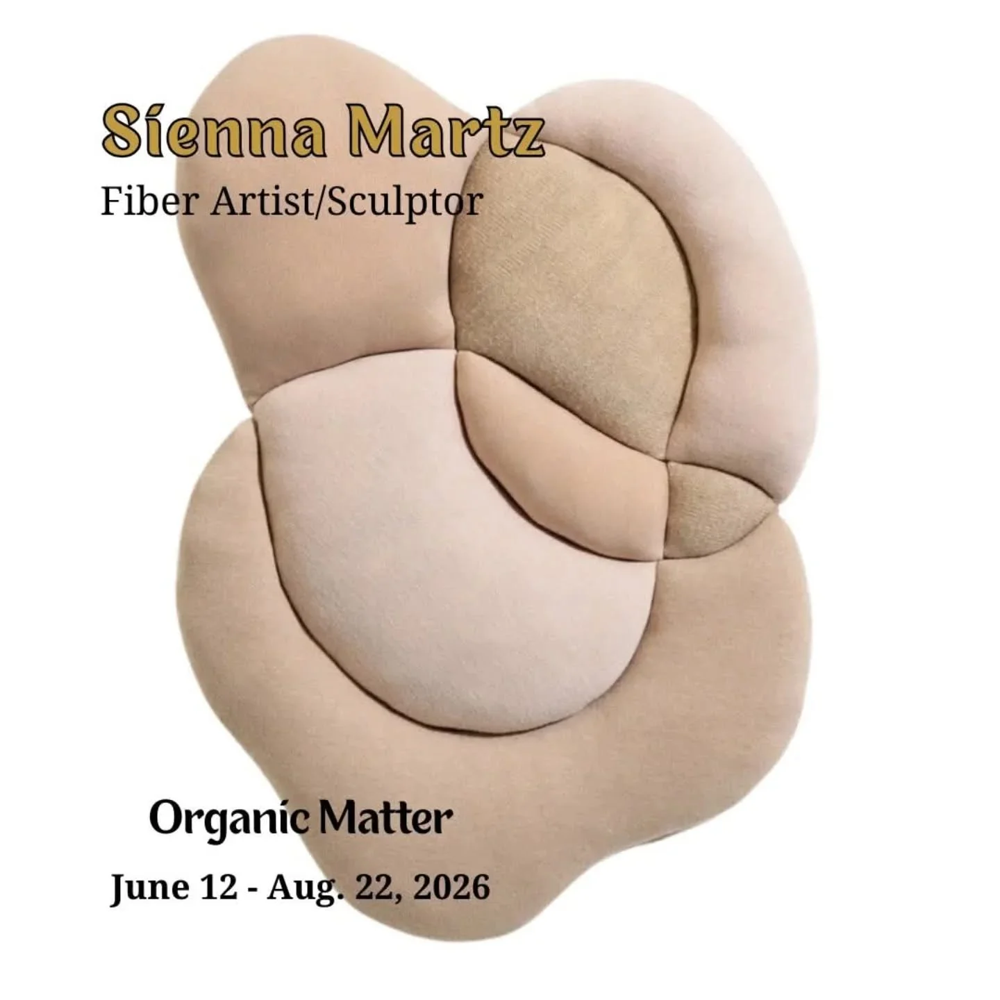 Presenting Sienna Martz, one of six artists in our next exhibition, Organic Matter 🦠

"At the heart of my practice is a commitment to redefining sculpture through fiber, sustainability, and ecological awareness. While grounded in traditional te