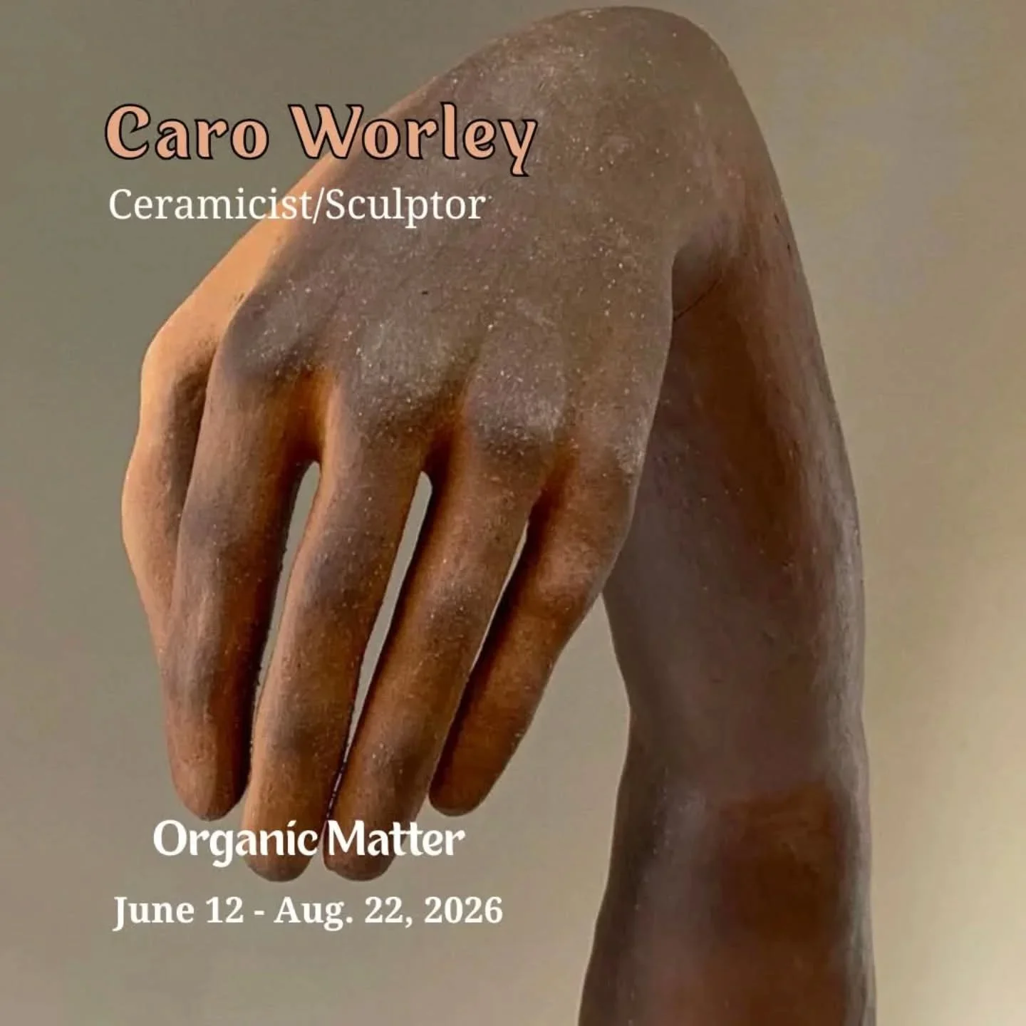 Presenting Caro Worley, one of six artists in our next exhibition, Organic Matter 🦠

Caro's artist statement: "Brought up in Falls Church, Virginia, and the Adirondack Mountains in New York, Caro Worley began her creative journey through dance.