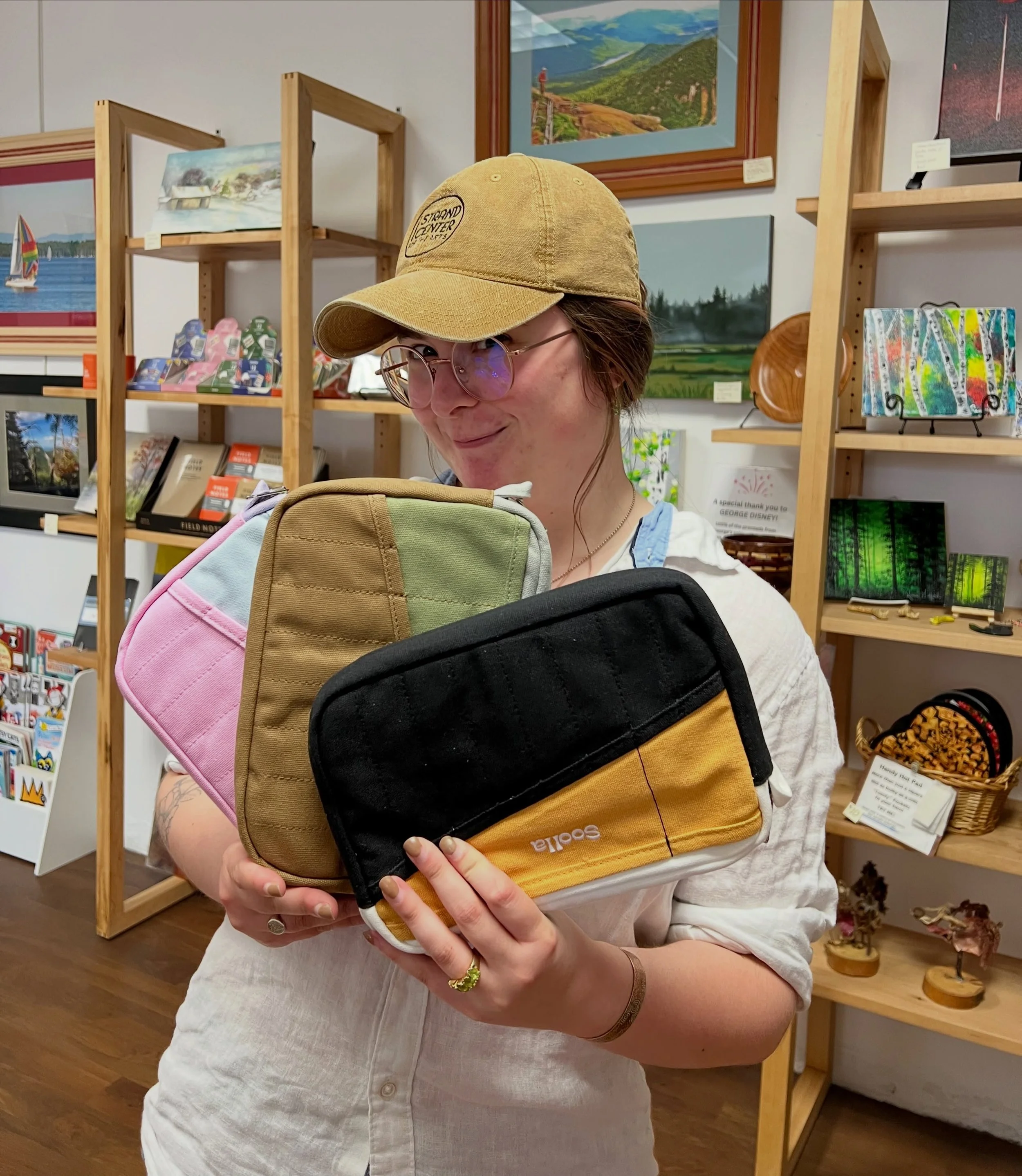 Soolla Merch Restock &amp; NEW Merch Alert! 🎉 The studio pouches have been a hot item this spring, for good reason! We love these pouches to hold our art supplies on the go. And, how fun are these new colors we just got in?! 🤩 We also now carry som