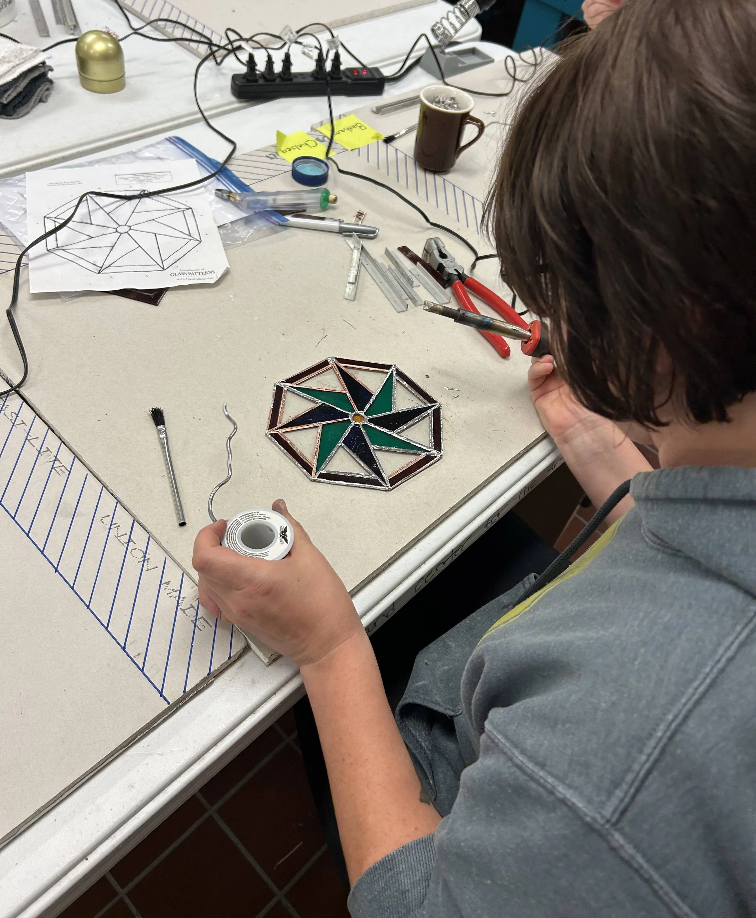 Stained Glass Studio — The Strand Center for the Arts