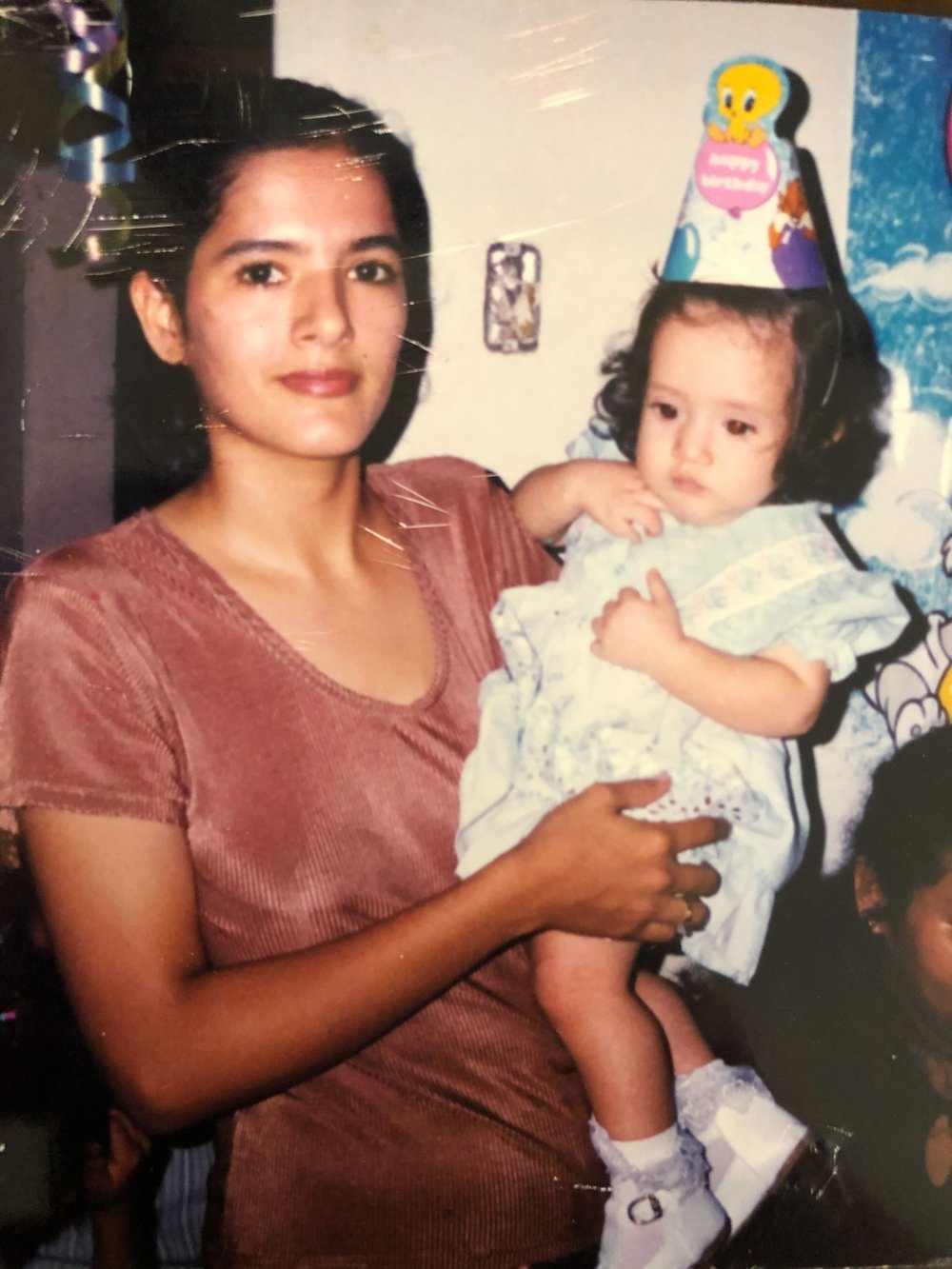 María and her mamá in Iquitos, Peru on María's first birthday.