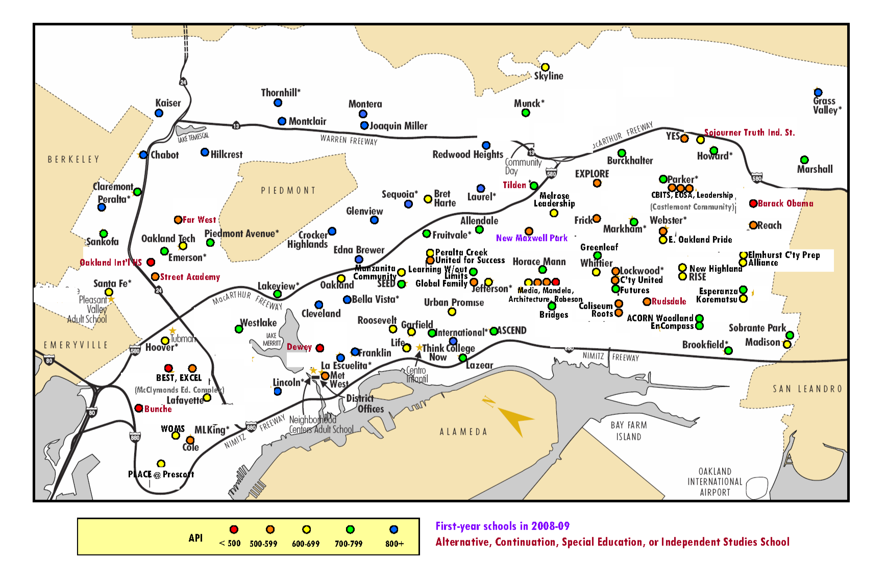 From 2000 to 2008, BayCES was a catalyst in the Small Schools movement in Oakland, Berkeley, and Emeryville, CA. The small schools philosophy wasn't just about size—it was about creating environments where relationships mattered, where every student 