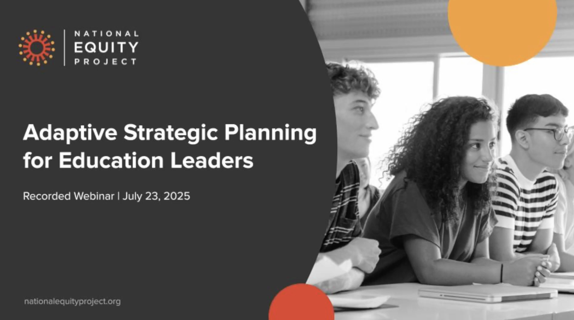 Adaptive Strategic Planning for Education Leaders