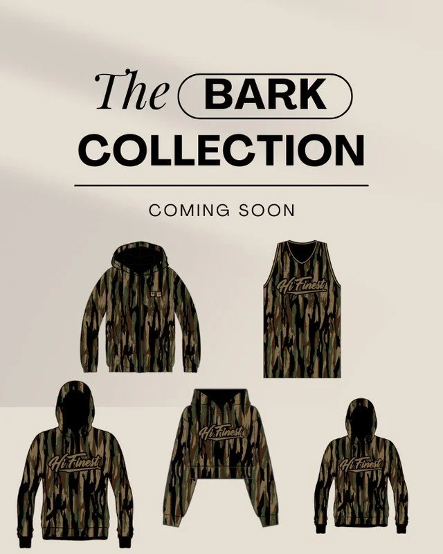 A closer look at the Bark Collection &rsquo;25 Camo Jackets and Jersey.  Reimagined in a new quality cotton, and constructed for elevated comfort that complements the season. #HIFinest ⁠