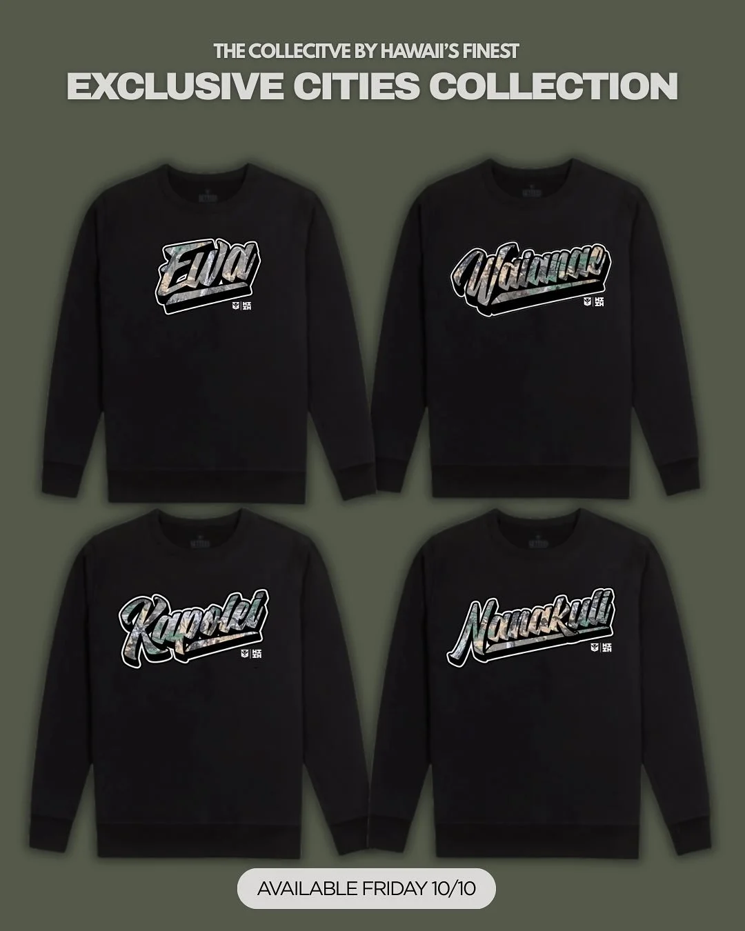 Dropping 🔥🔥🔥 at @hawaiisfinestlasvegas x @thecollectivebyhifi tomorrow - swipe for a sneak peak! #HIFinest