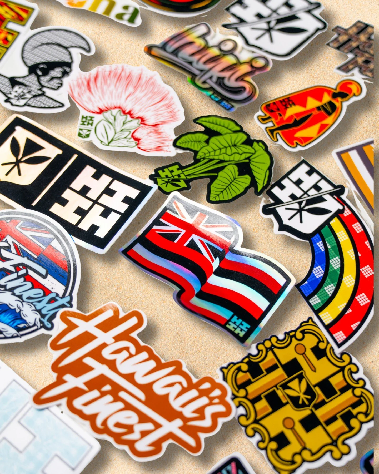 Customize your laptop sleeve, water bottle, or even car bumper with our Full Color Stickers. Available In Store x Online #HIFinest
