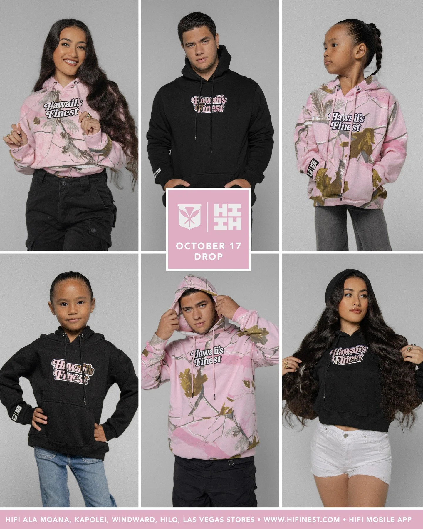 PINK PANTHER COLLECTION...is now available.⁠
Shop this Drop In Store x Online.⁠ Guaranteed to sell out !⁠
⁠
Cozy Collection now available at #TheCollectivebyHIFI. Two new Premium Sweat Sets and a Women's and Mens Top. Visit TheCollectivebyHIFI.com to