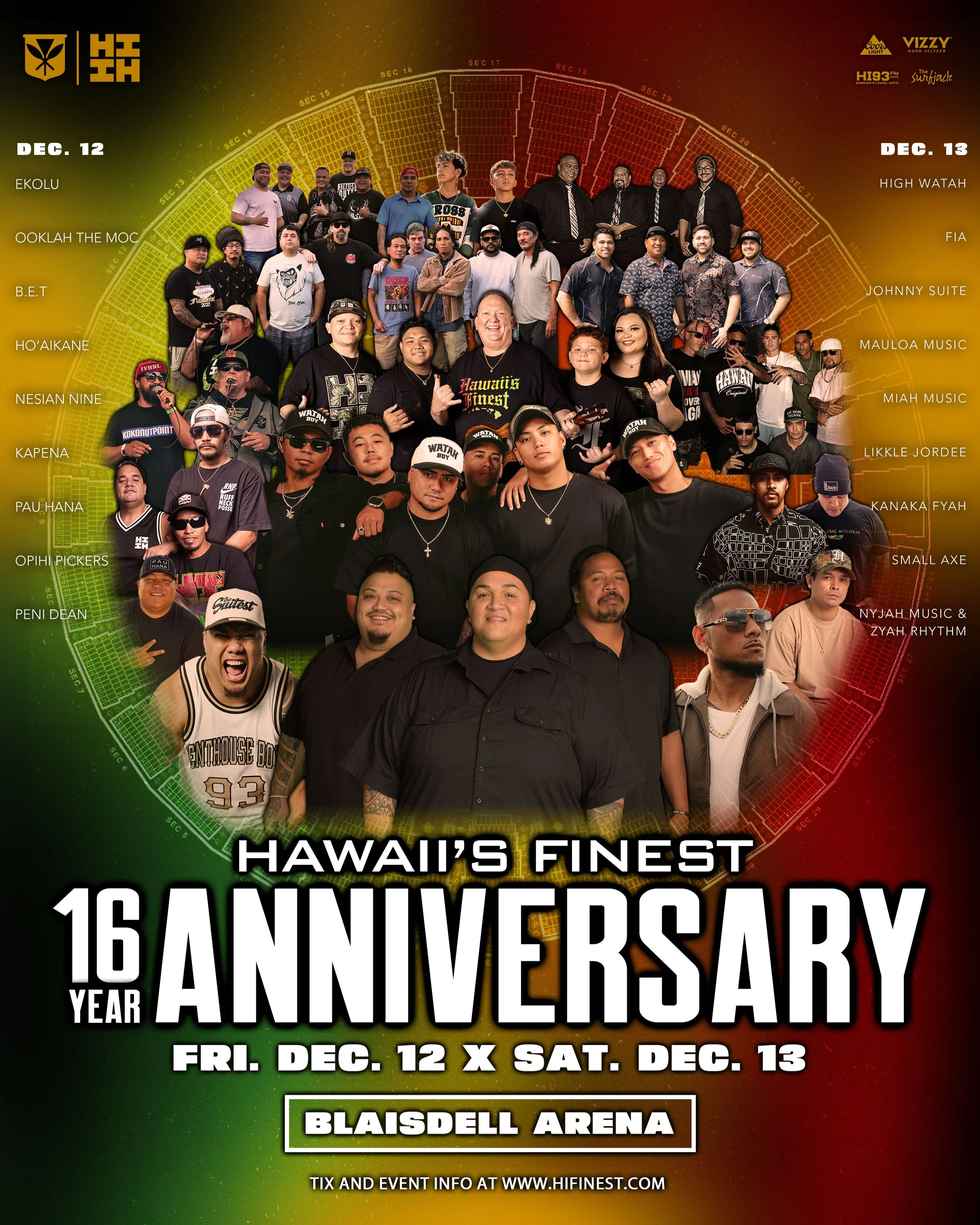 HIFI 16-Year Anniversary Festival — Hawaii's Finest