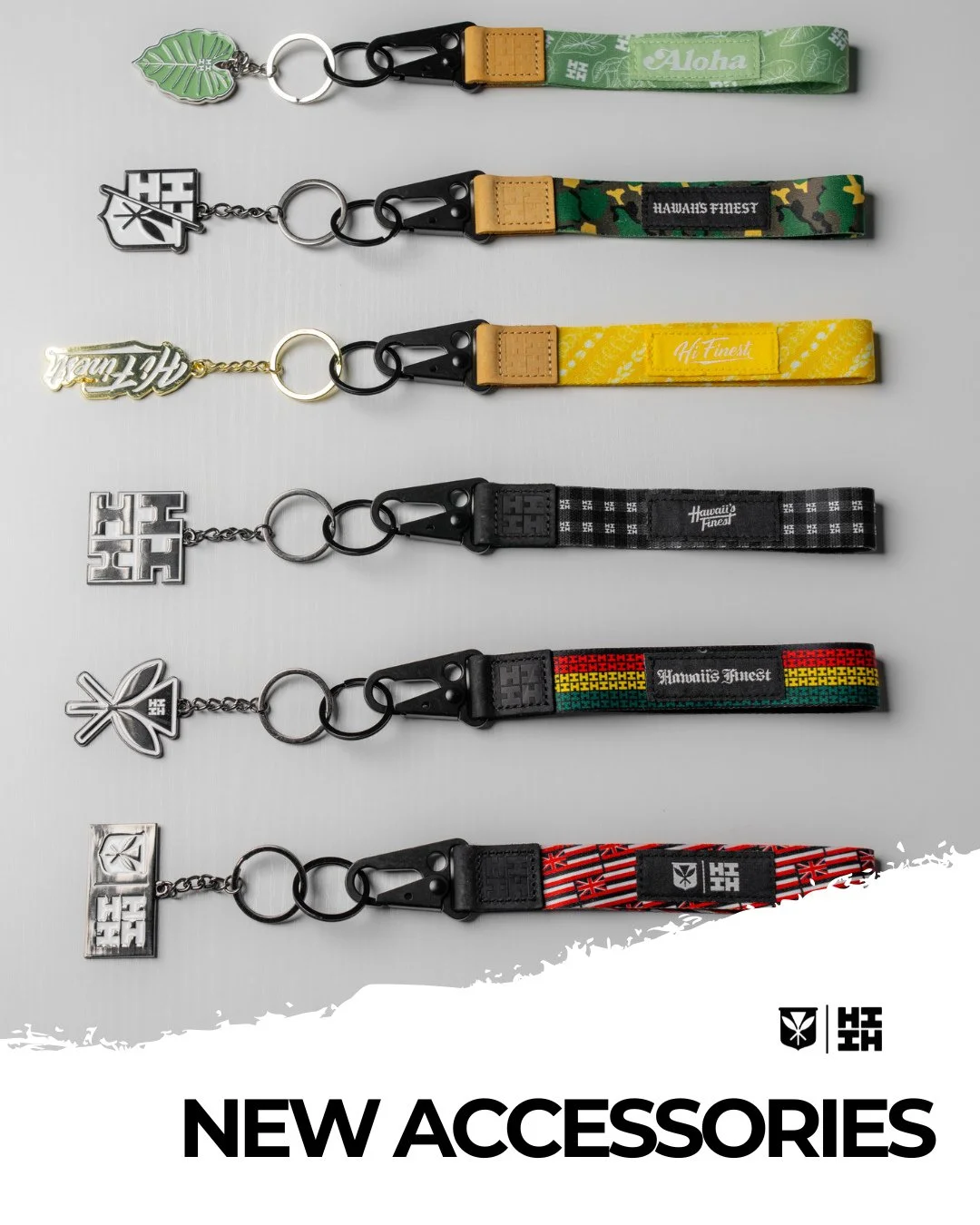 Change out your boring Keys lanyard for our brand new Hand Keychains that are now available! #HIFinest