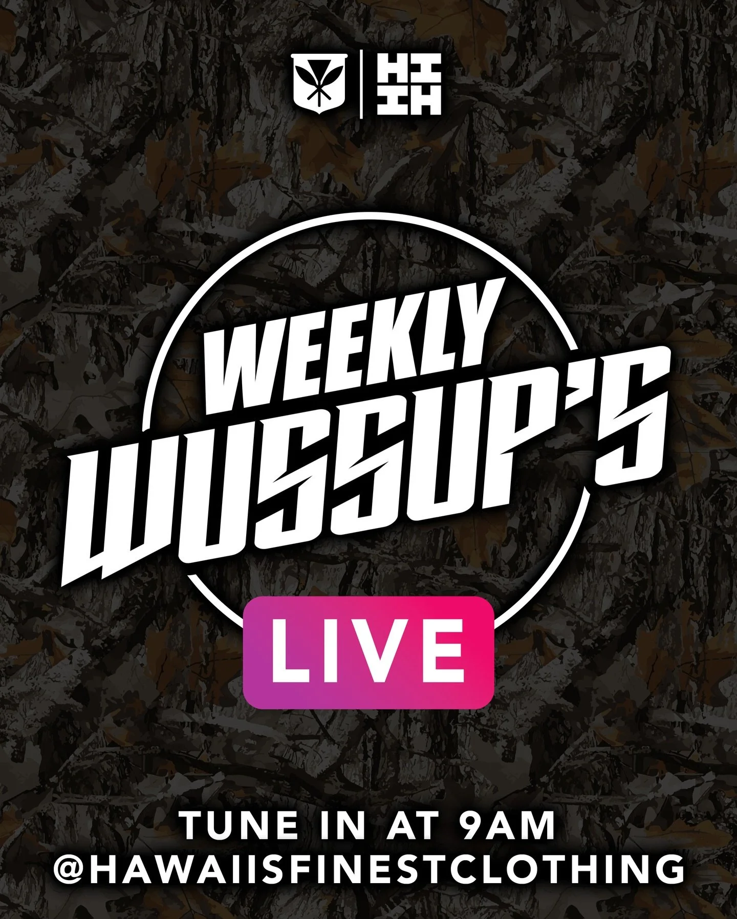Aloha everyone, join us tomorrow at 9AM Live on our Instagram account for our Weekly Wussup! We&rsquo;ll be going over New Drops, Exclusives deals, upcoming shows and so much more! Stay tuned and set your alarm for 9AM tomorrow. #HIFinest
