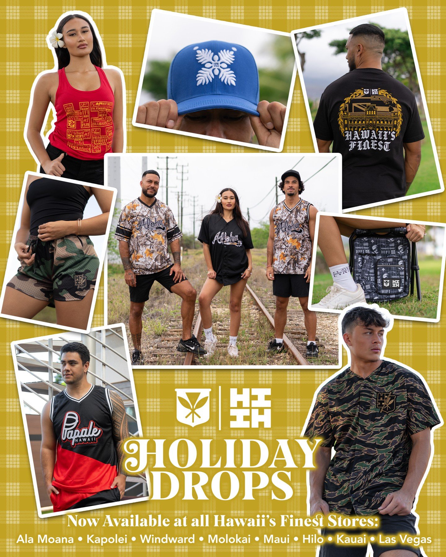 Happy Holidays! ⁠
⁠
We got you covered if you're running a bit late this Holiday Season. New Styles, and Prints available In  Store x Online #HIFinest